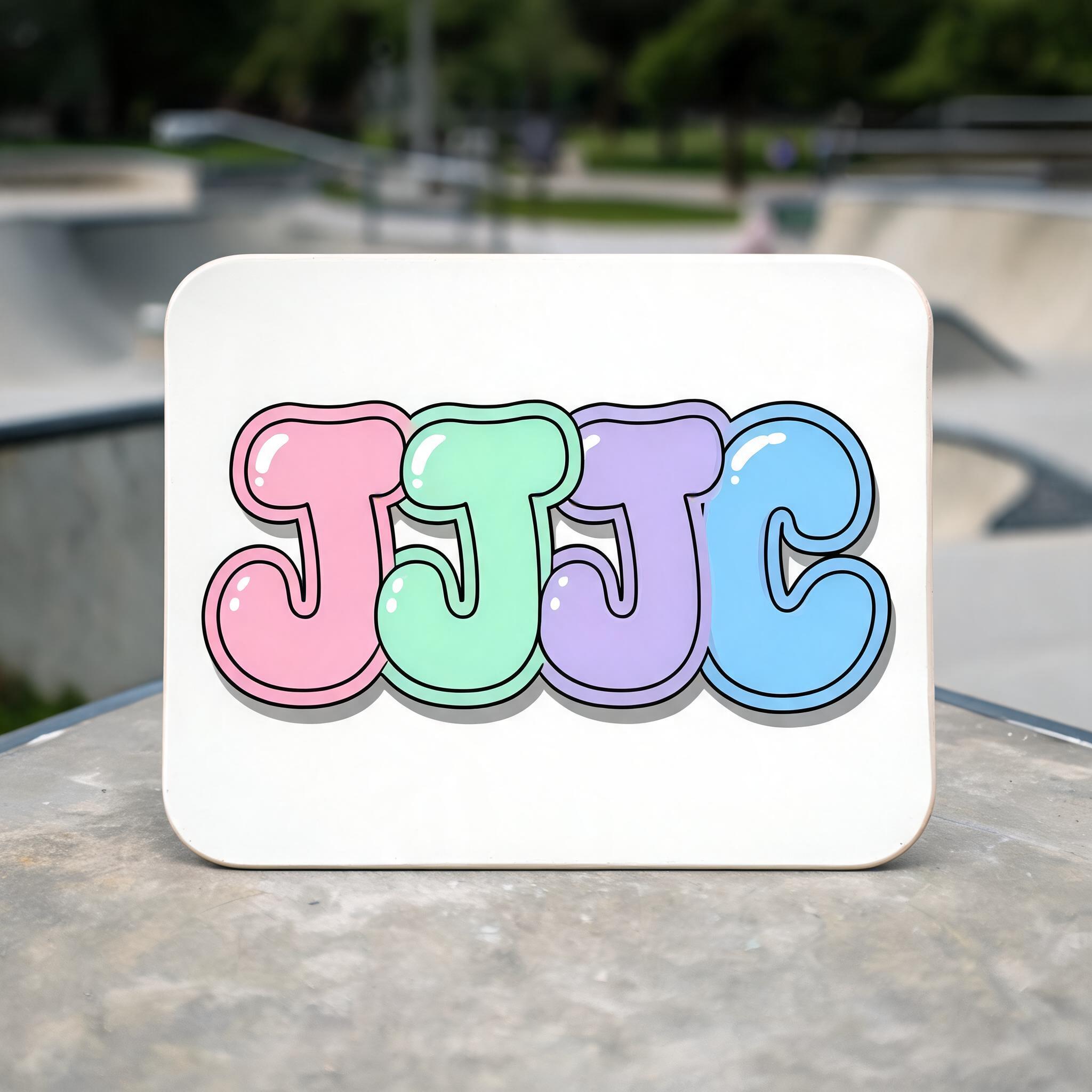 "JJJC" — 3d Bold Inflated | AI Text Effect Generator