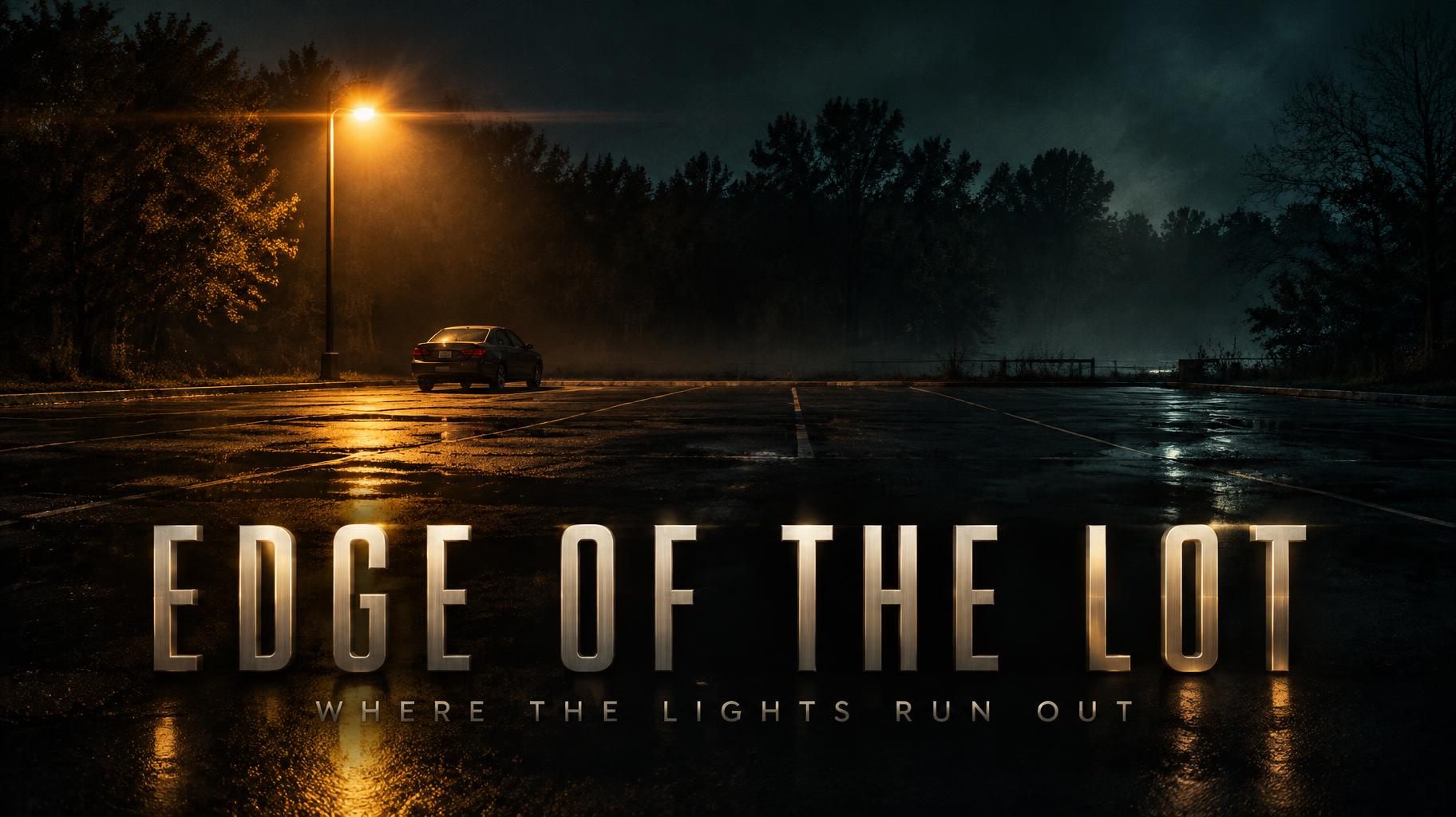 "EDGE OF THE LOT
WHERE THE LIGHTS RUN OUT" — Cinematic | AI Text Effect Generator