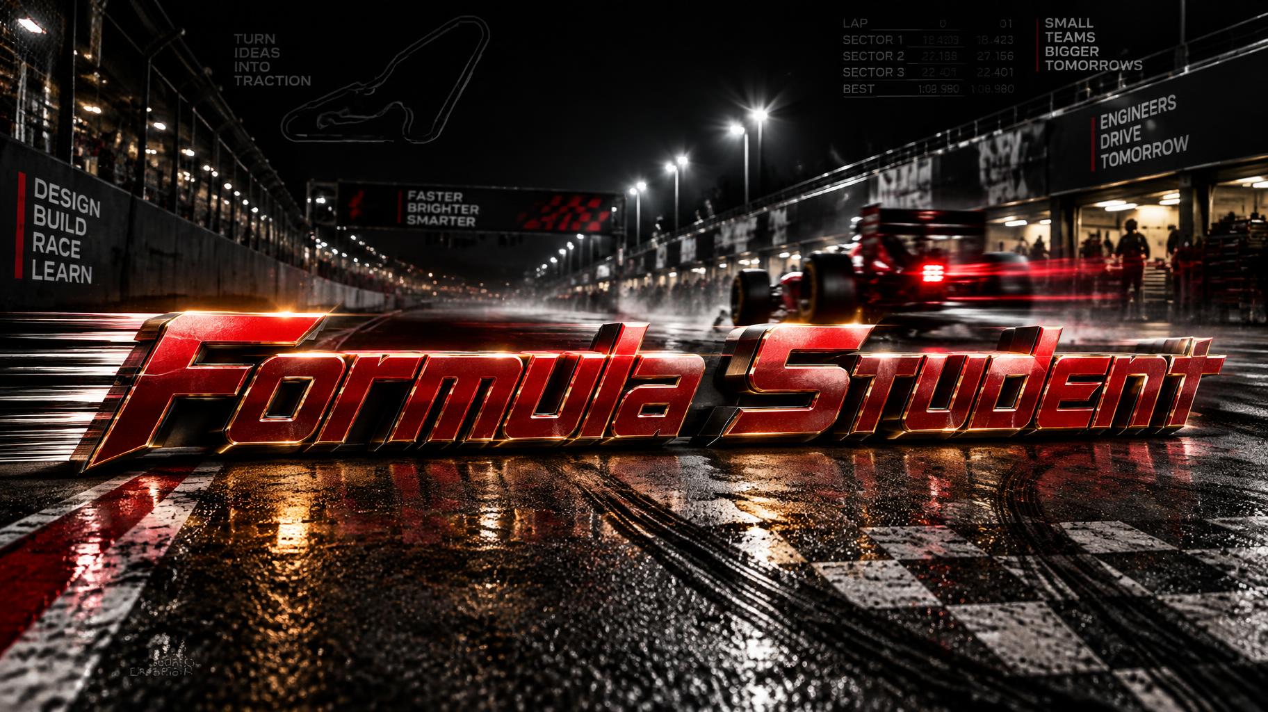 "Formula Student" — Racing | AI Text Effect Generator