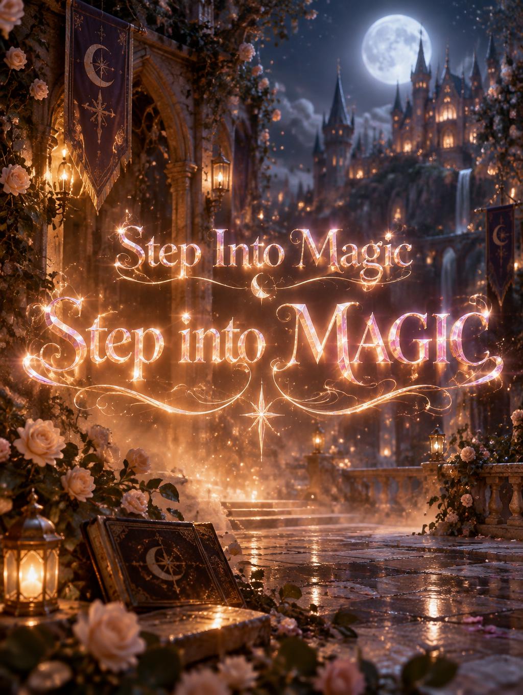 "Step Into Magic
Step into MAGIC" — Fairy Tale | AI Text Effect Generator