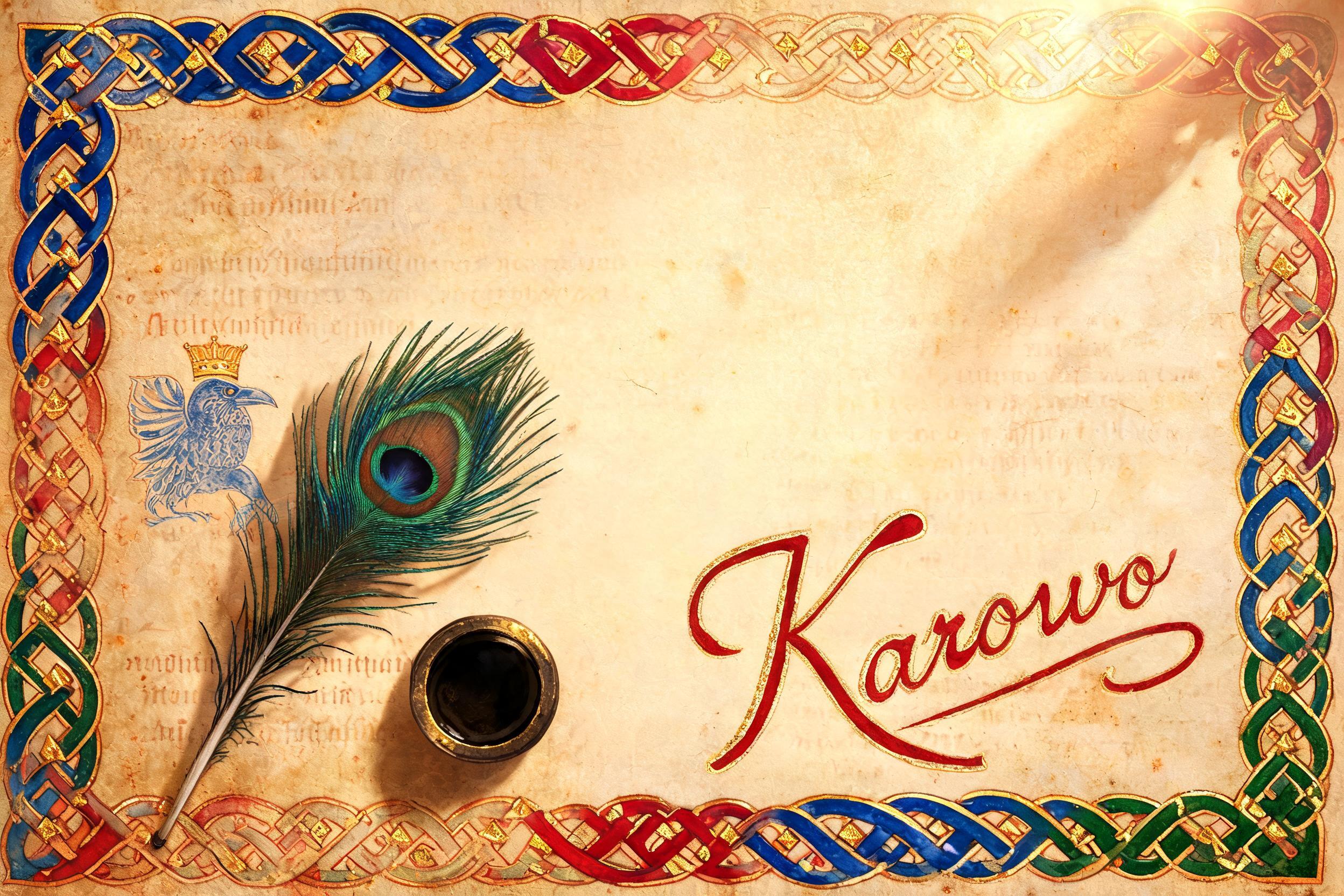 "Karowo" — Medieval | AI Text Effect Generator