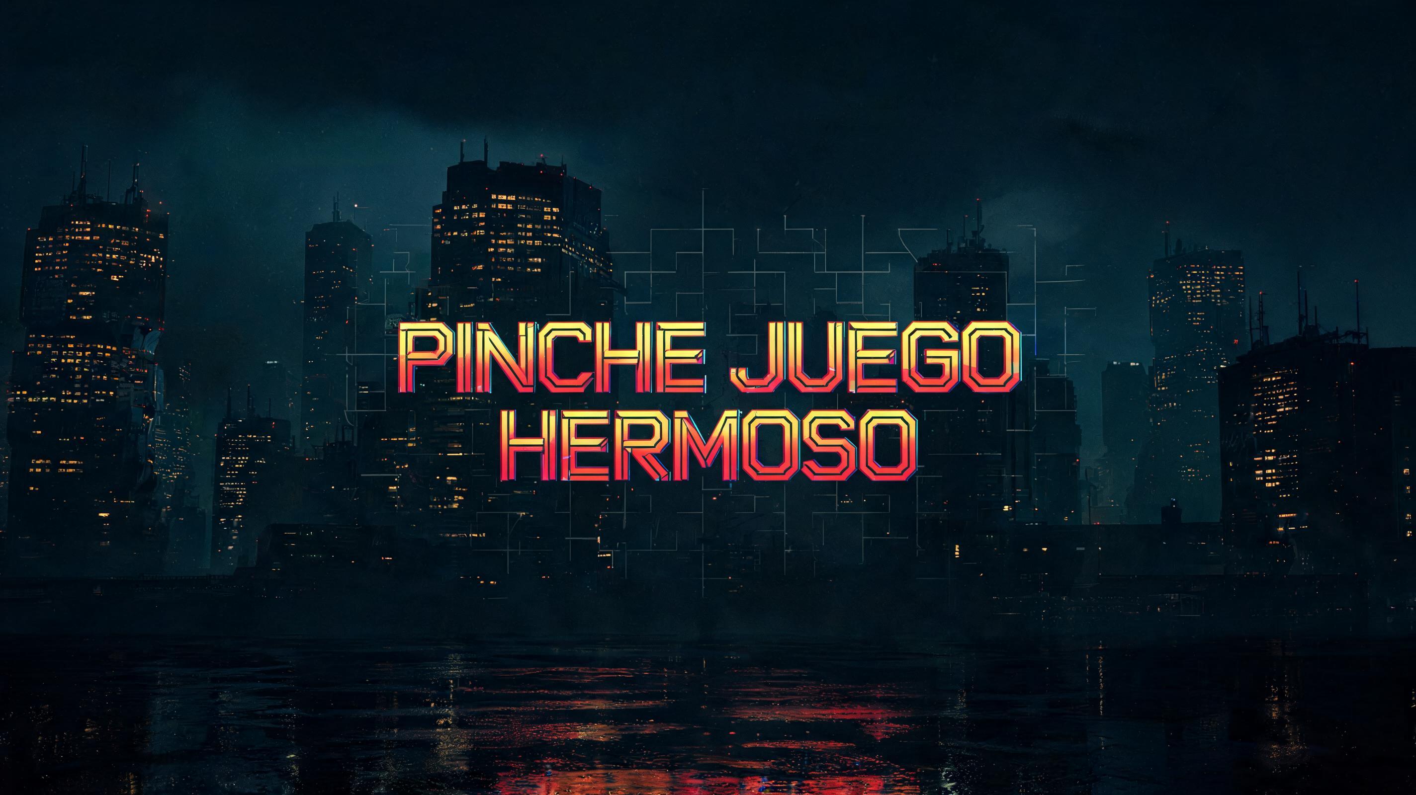 "PINCHE JUEGO HERMOSO" — Cyberpunk 2077 | AI Text Effect Generator