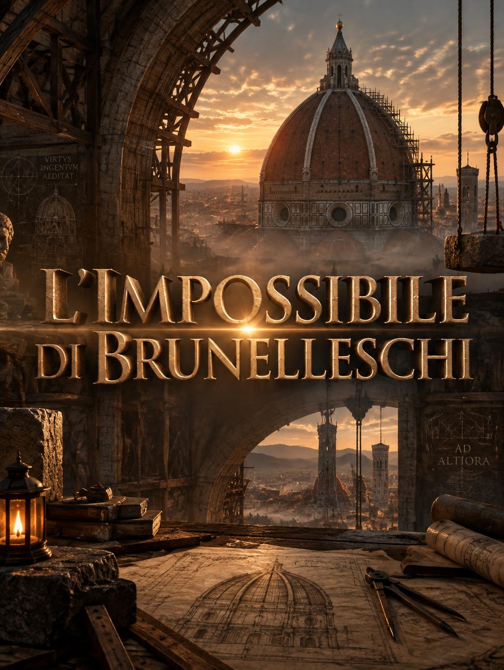 "L'Impossibile Di Brunelleschi" — Cinematic | AI Text Effect Generator