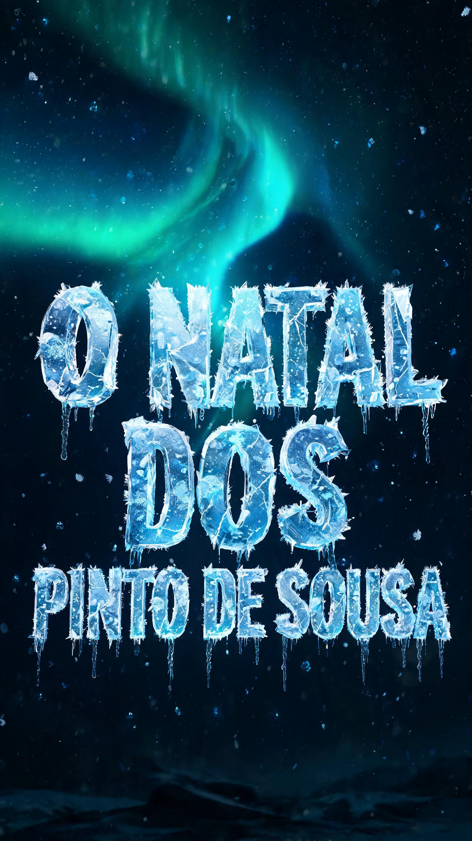 "O NATAL DOS
PINTO DE SOUSA" — Glass Frozen | AI Text Effect Generator