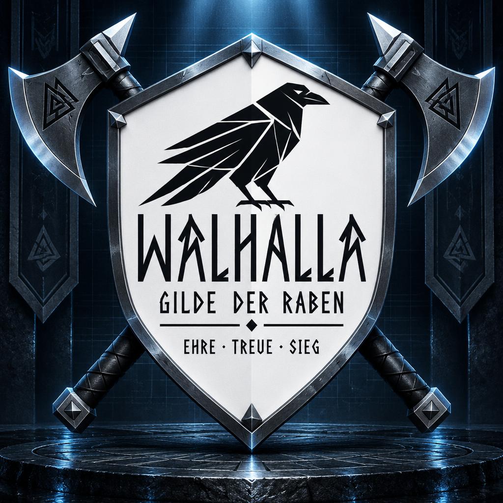 WALHALLA
GILDE DER RABEN
EHRE · TREUE · SIEG