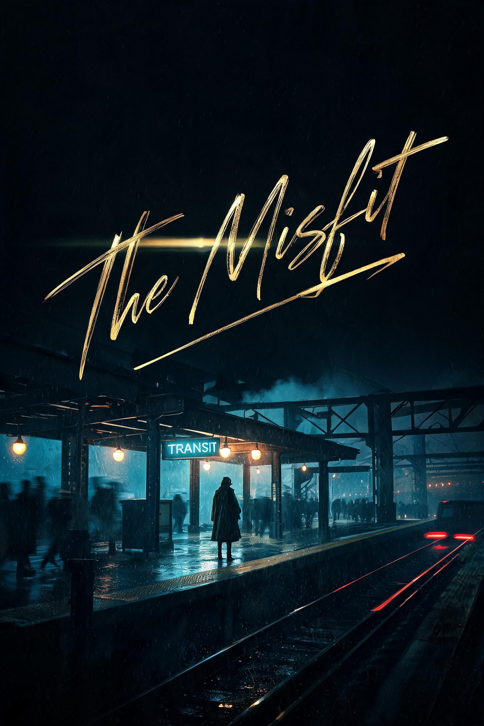 "The Misfit" — Cinematic Netflix | AI Text Effect Generator