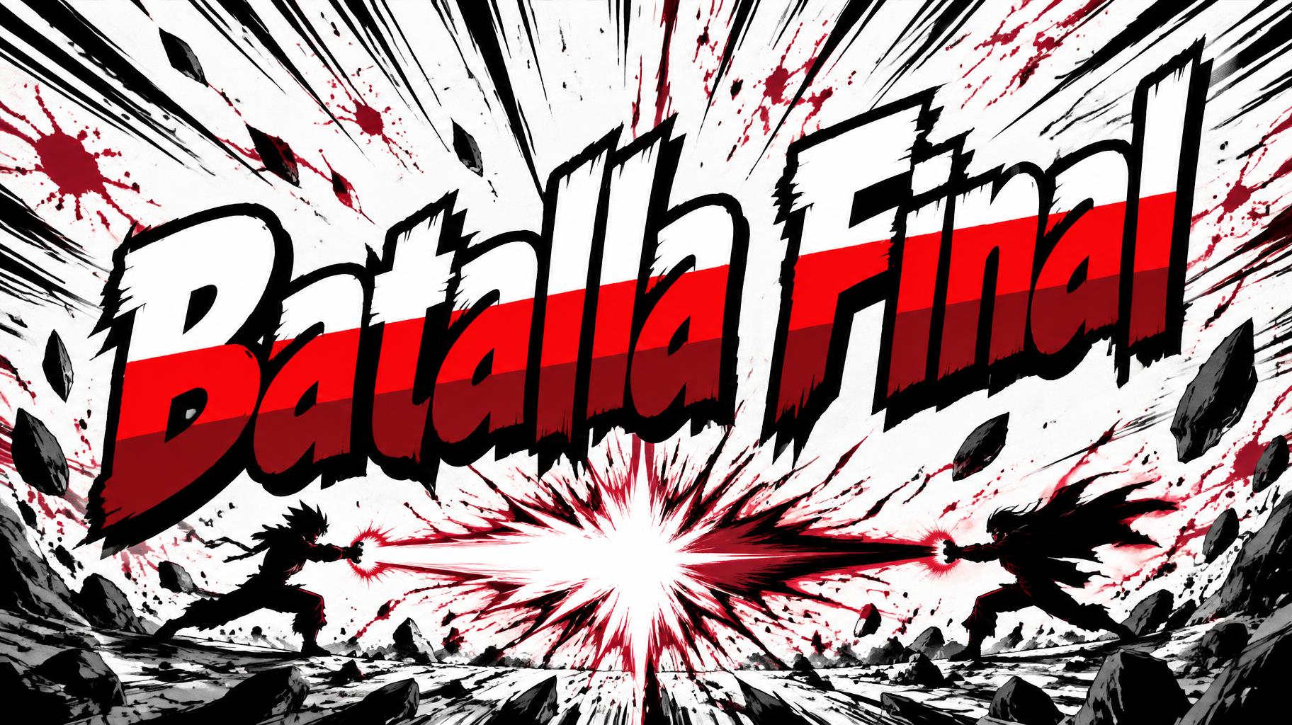"Batalla Final" — Anime | AI Text Effect Generator