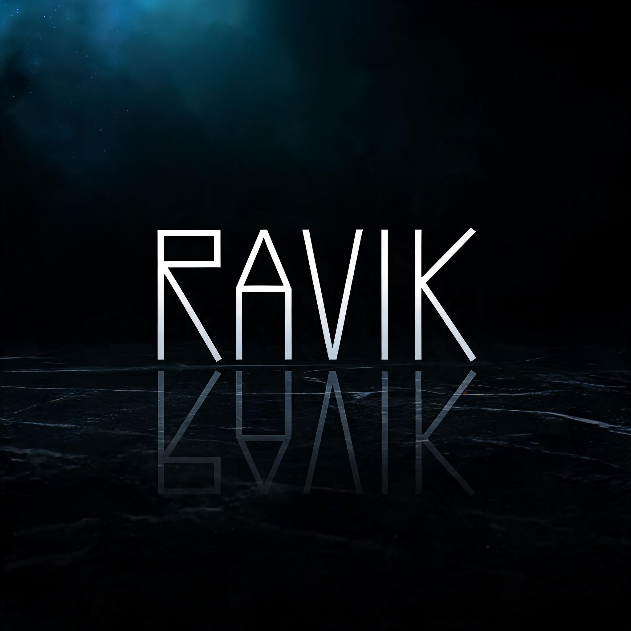 "RAVIK" — Viking Runic | AI Text Effect Generator