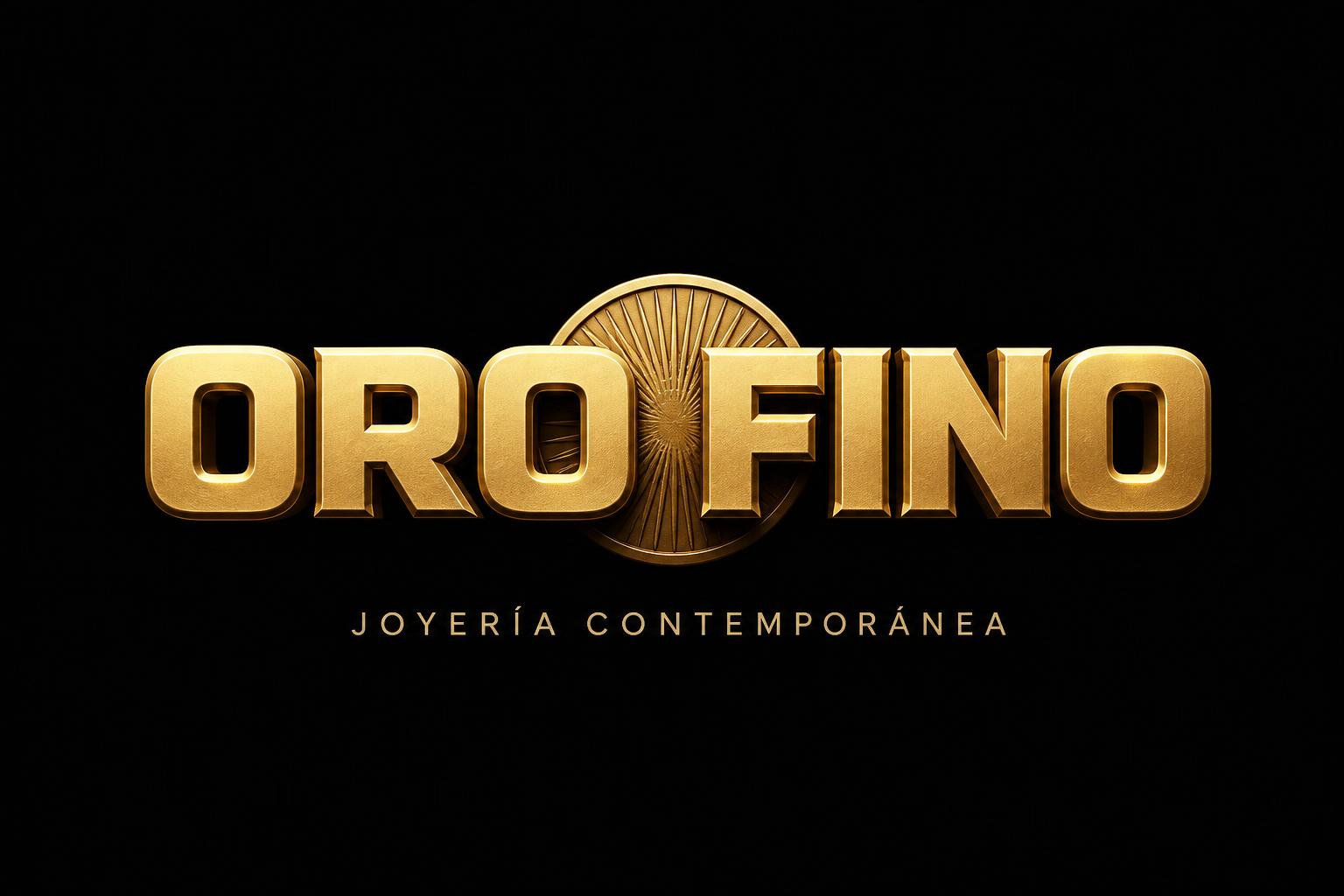 "ORO FINO
JOYERÍA CONTEMPORÁNEA" — 3d Bold Gold | AI Text Effect Generator