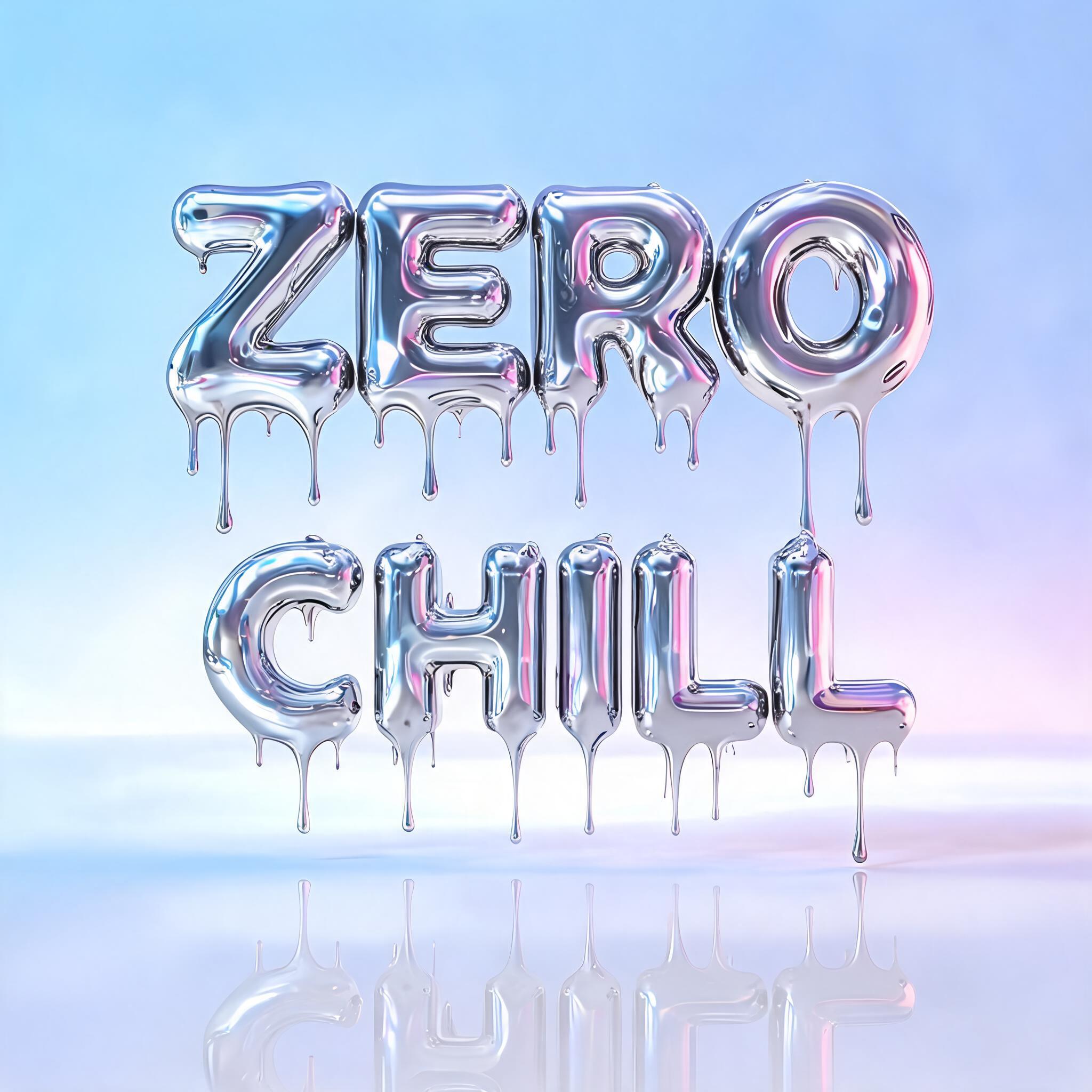 "ZERO CHILL" — Y2k Liquid | AI Text Effect Generator