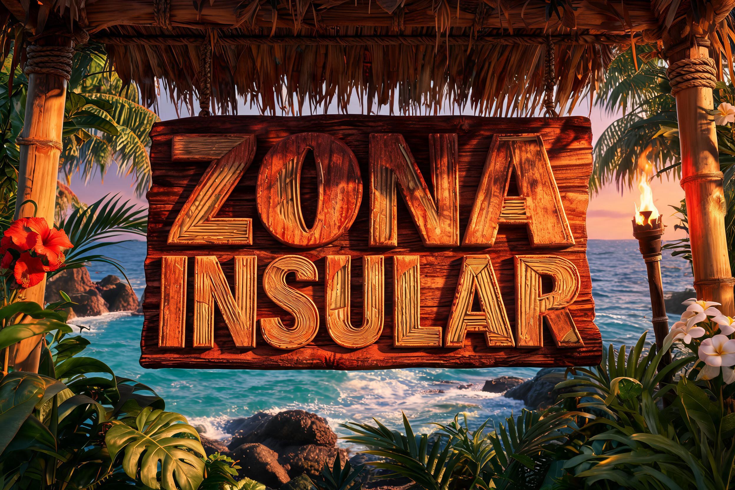 "Zona Insular" — Hawaiian | AI Text Effect Generator