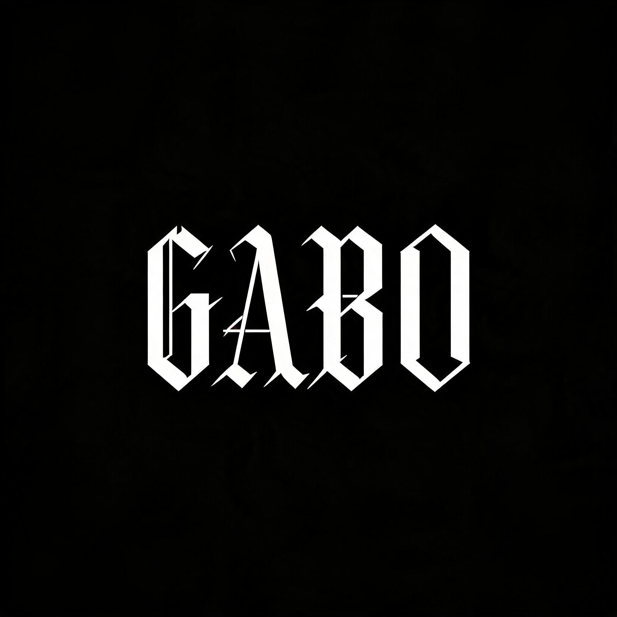 "GABO" — Tattoo | AI Text Effect Generator