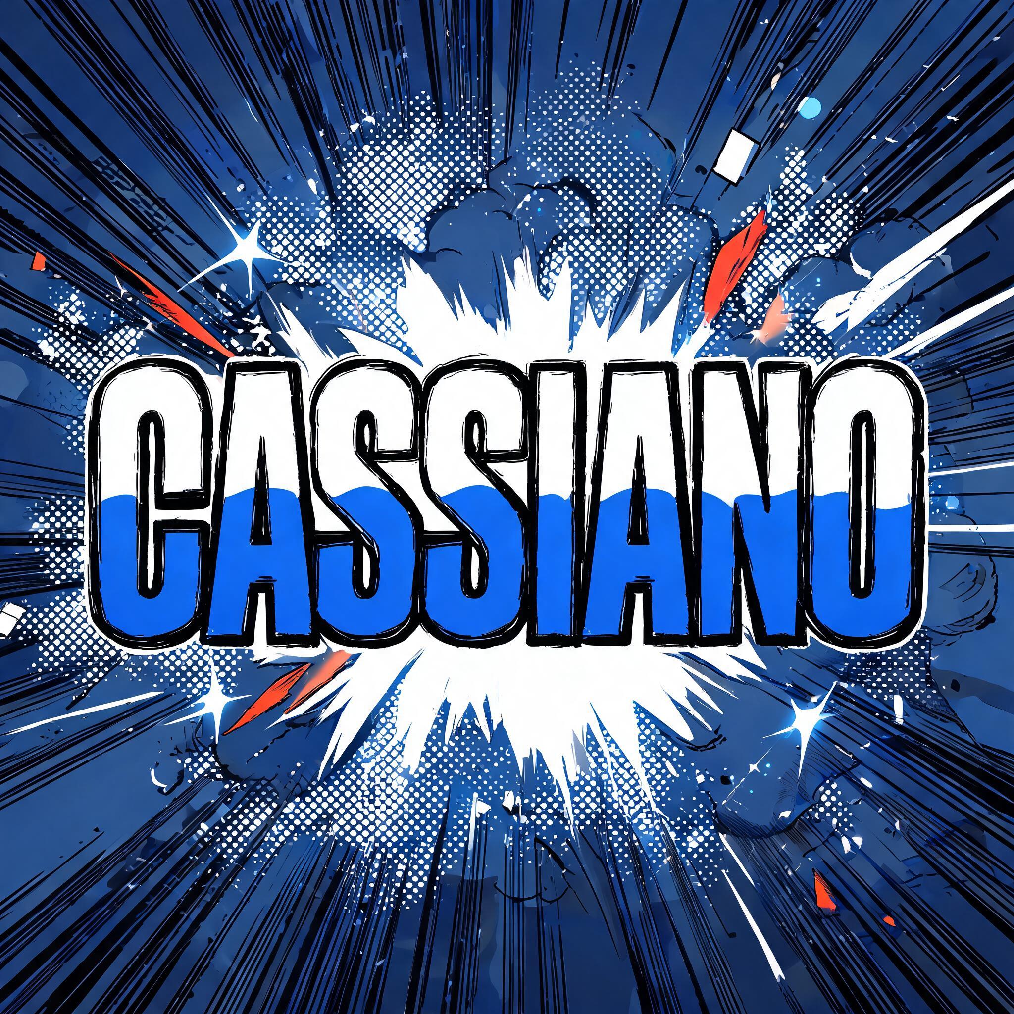 "Cassiano" — Anime | AI Text Effect Generator