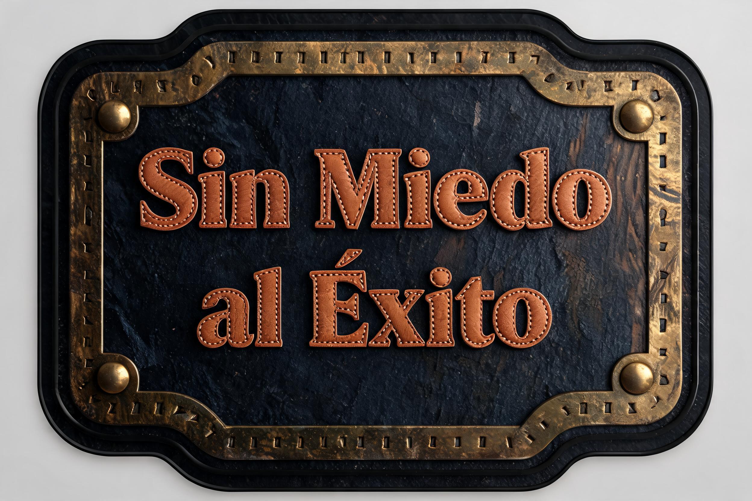 Sin Miedo
al Éxito
