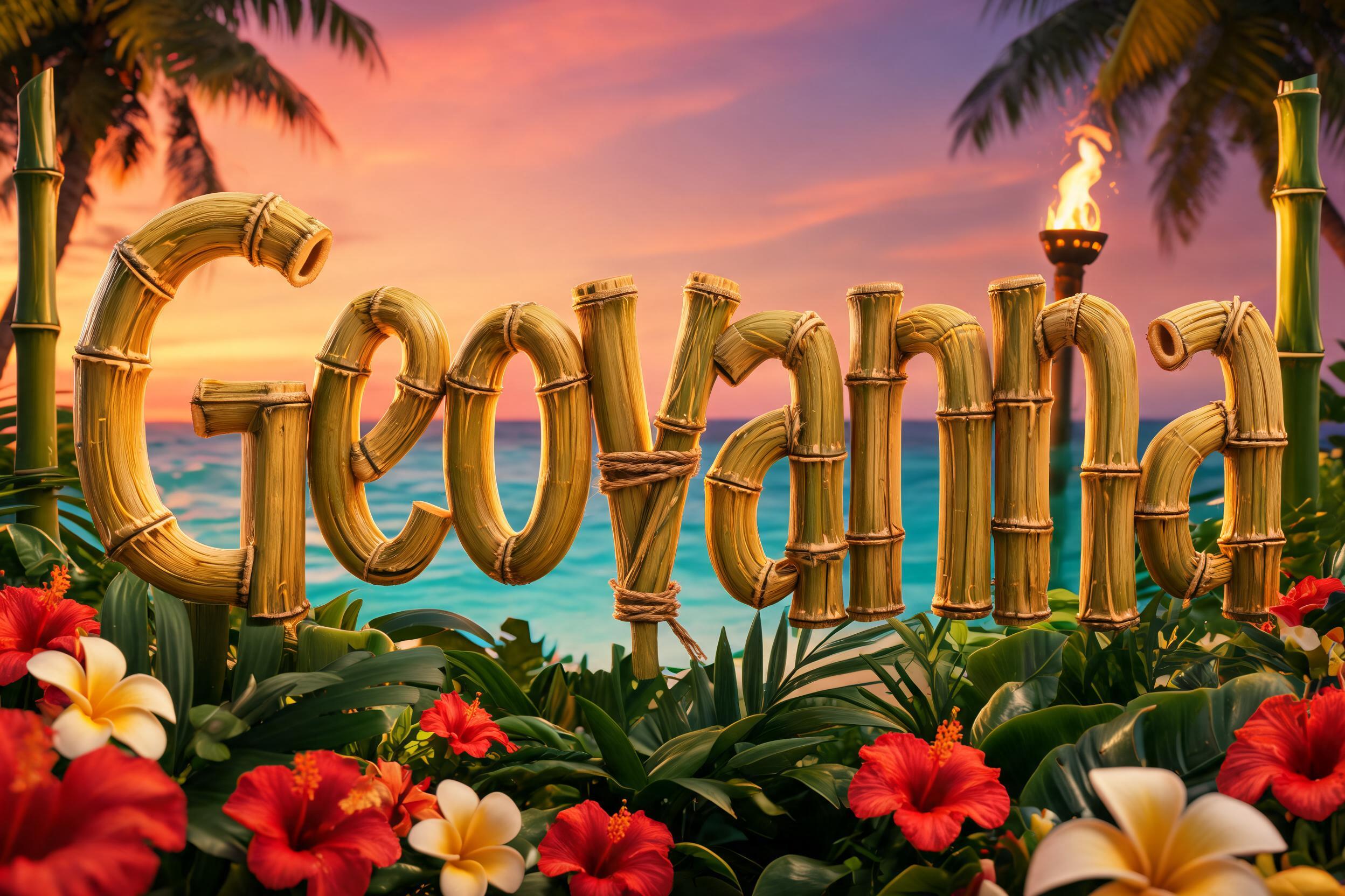 "Geovanna" — Hawaiian | AI Text Effect Generator
