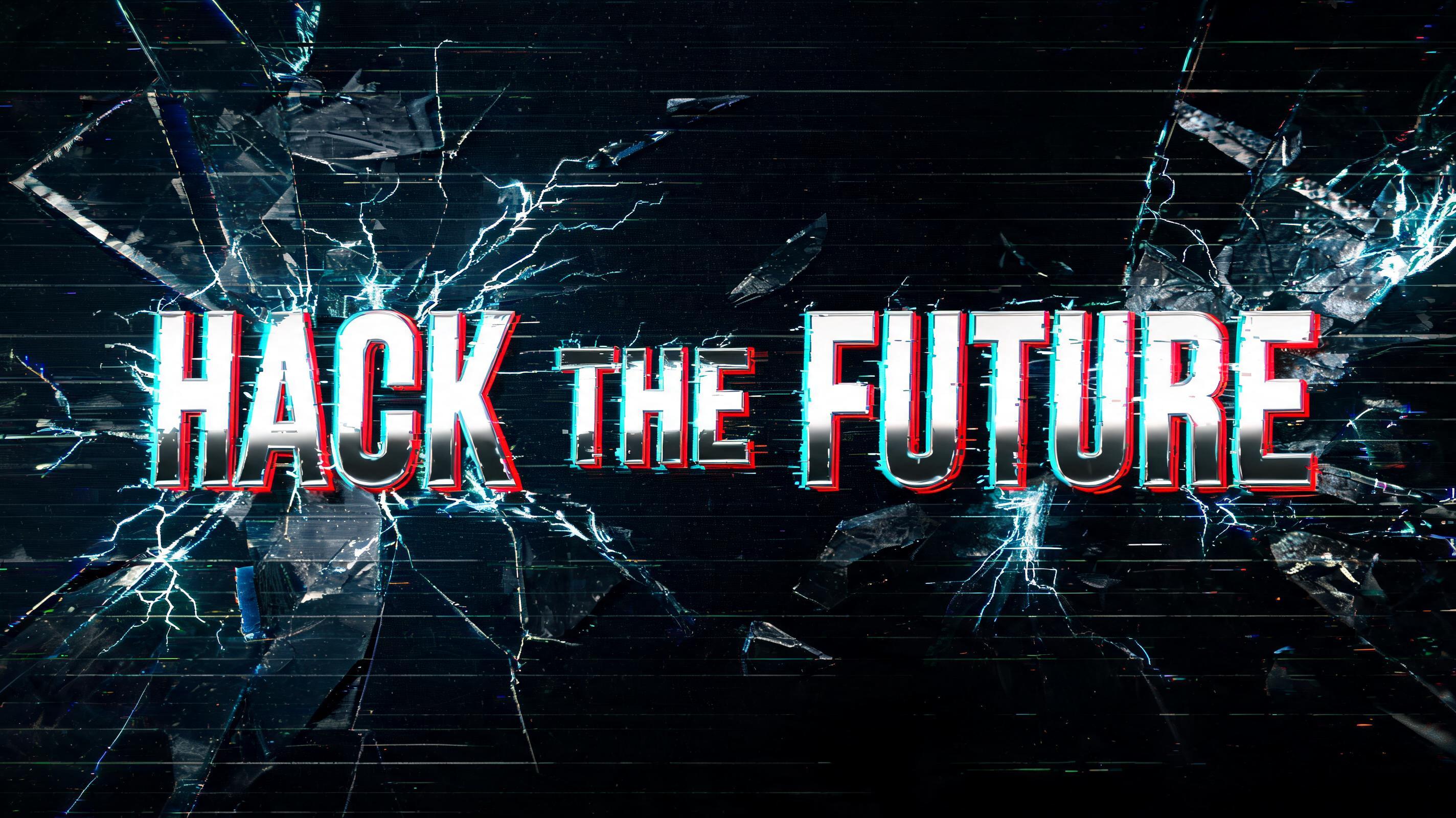 "HACK THE FUTURE" — Cyberpunk | AI Text Effect Generator