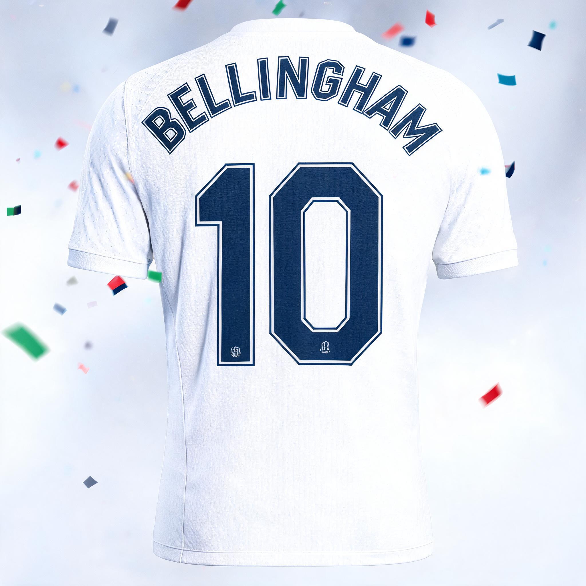 "BELLINGHAM
10" — Sports Football | AI Text Effect Generator