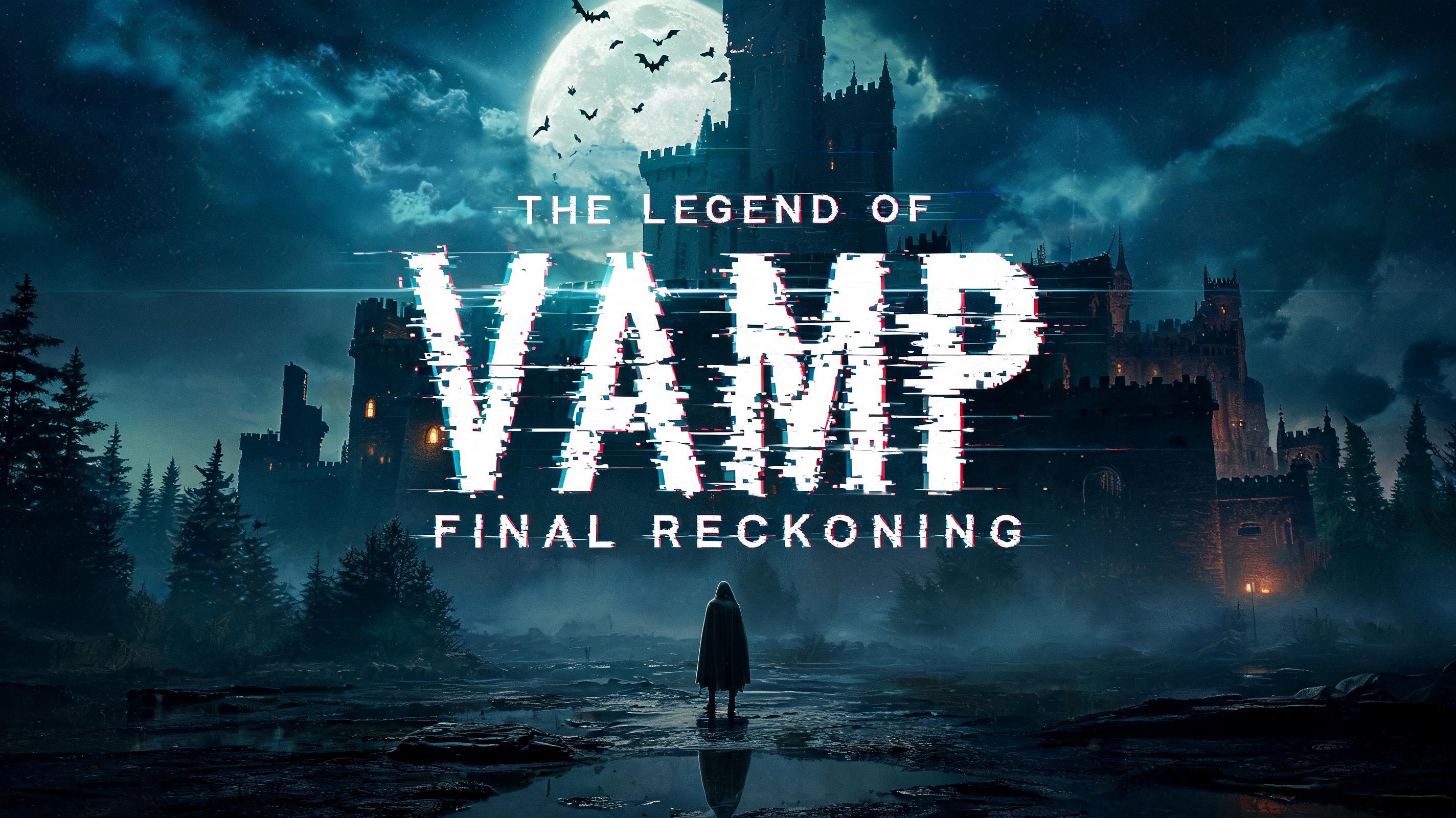 "The Legend of Vamp: Final Reckoning" — Cinematic Netflix | AI Text Effect Generator