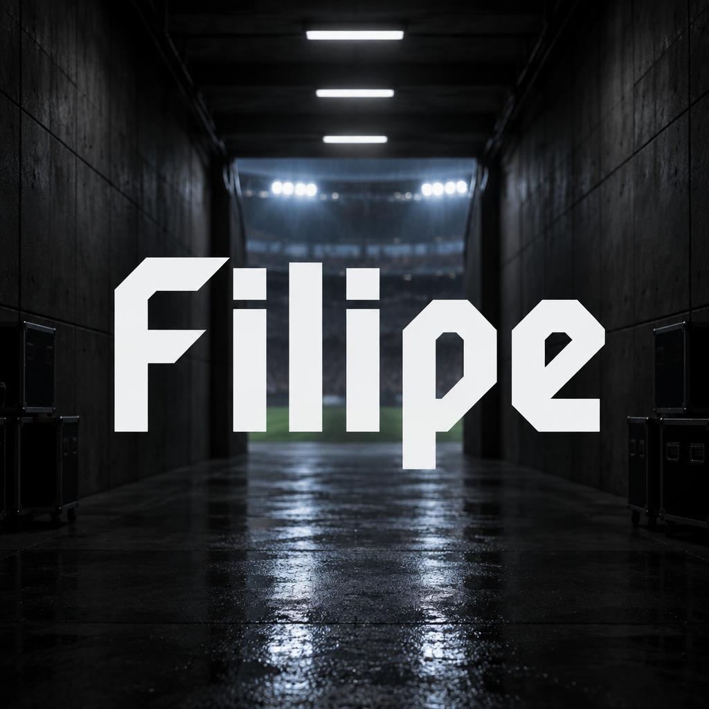 "Filipe" —  | AI Text Effect Generator