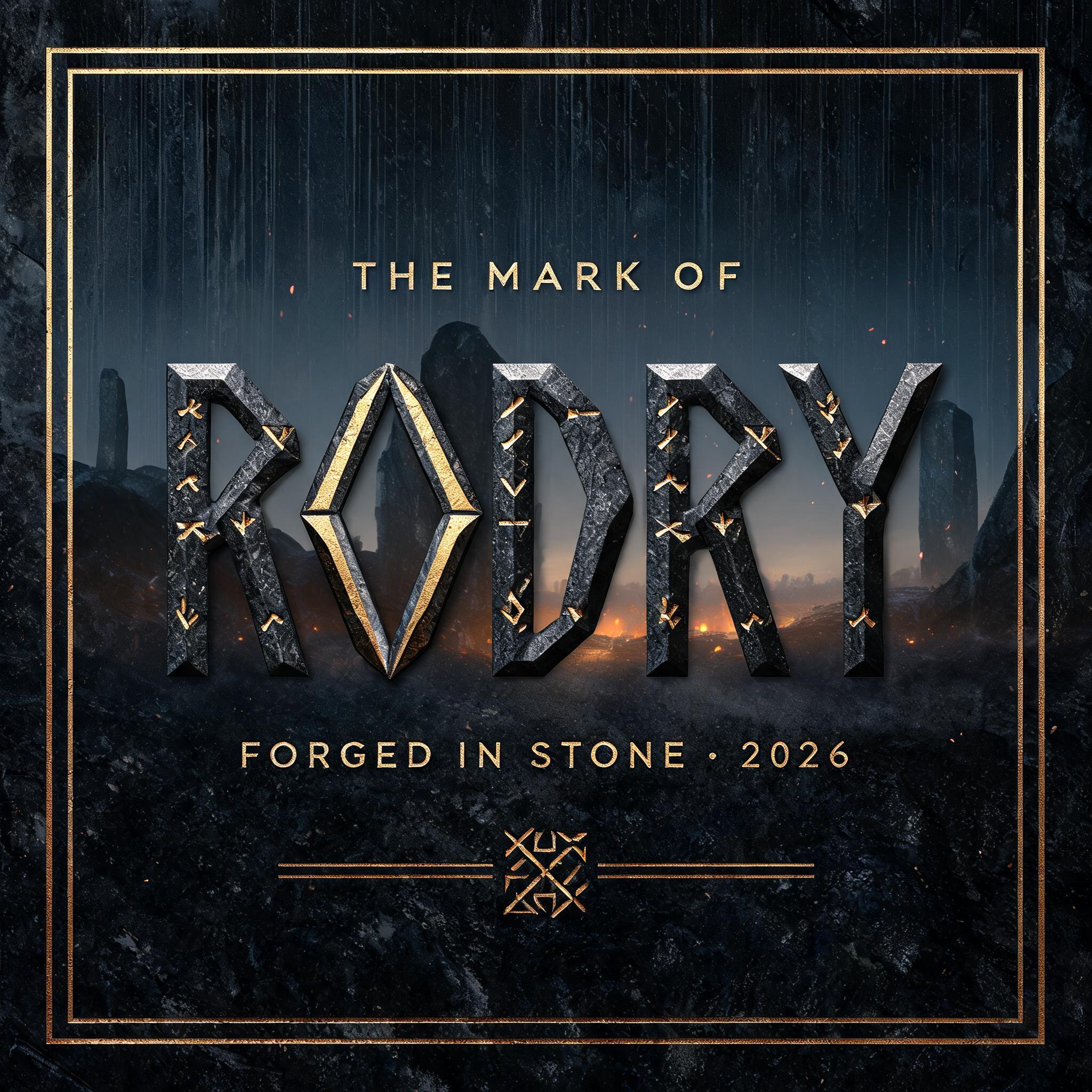 "Rodry" — Viking | AI Text Effect Generator