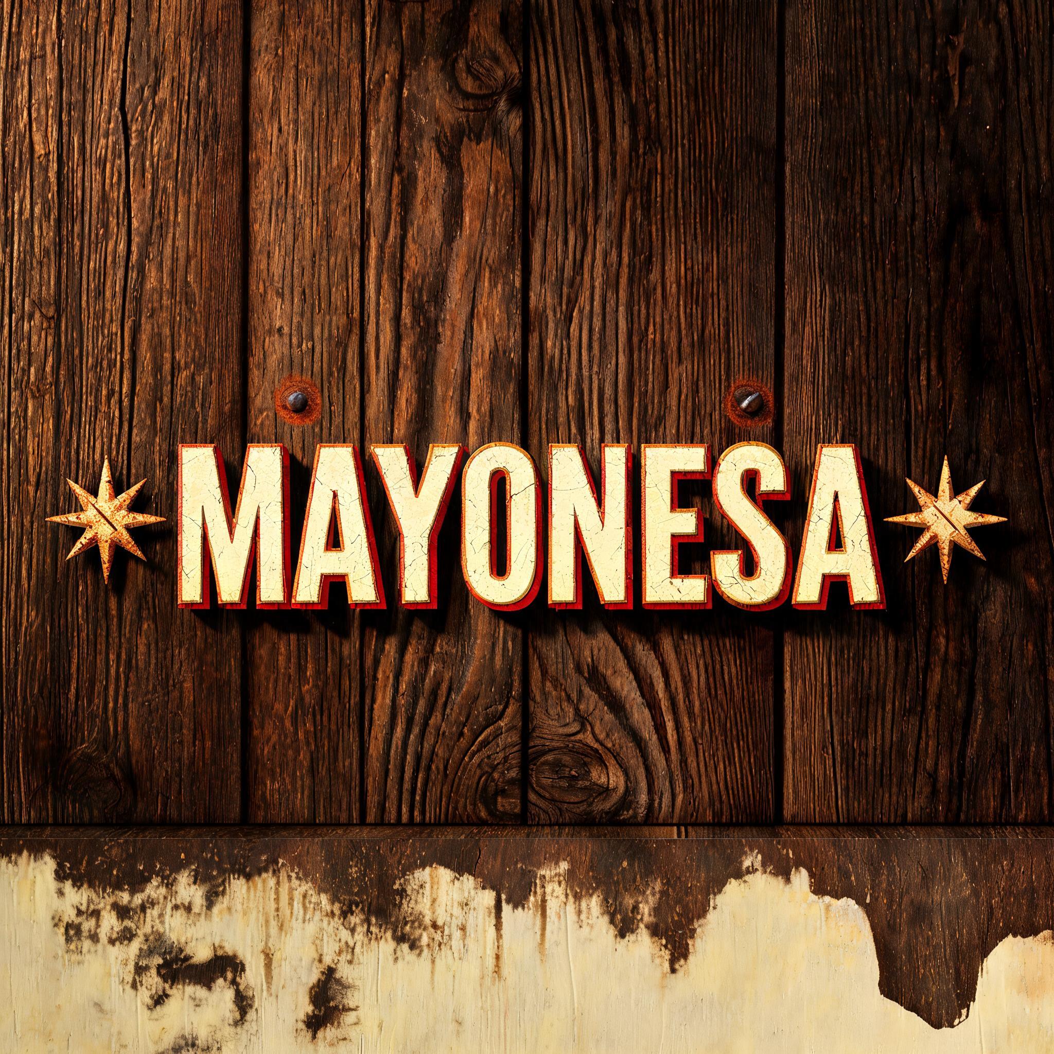 "Mayonesa" — Vintage | AI Text Effect Generator