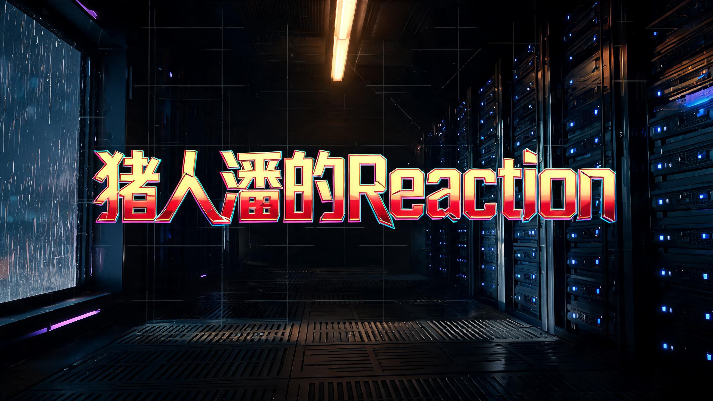 "猪人潘的Reaction" — Cyberpunk 2077 | AI Text Effect Generator