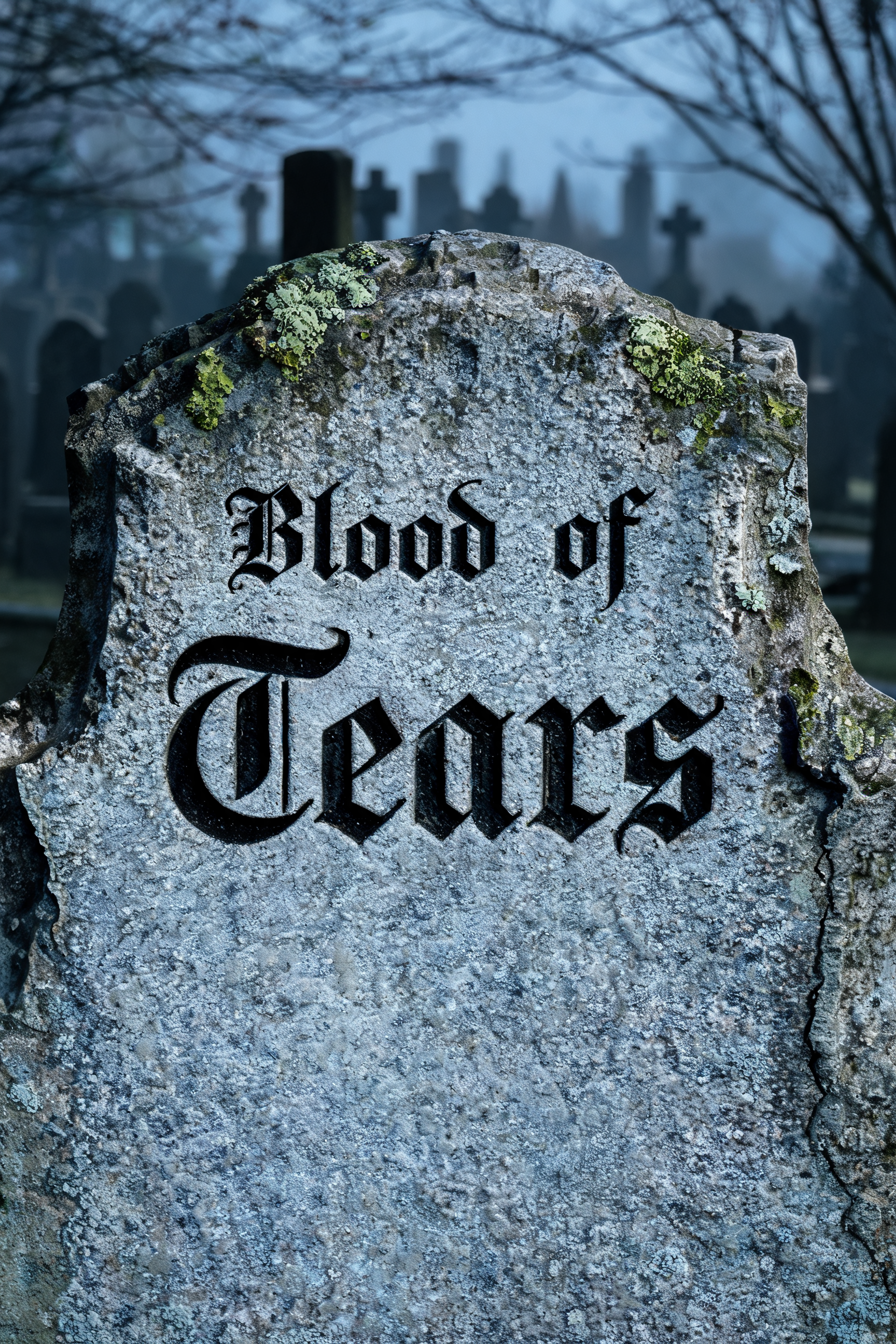 "Blood of  Tears" —  | AI Text Effect Generator