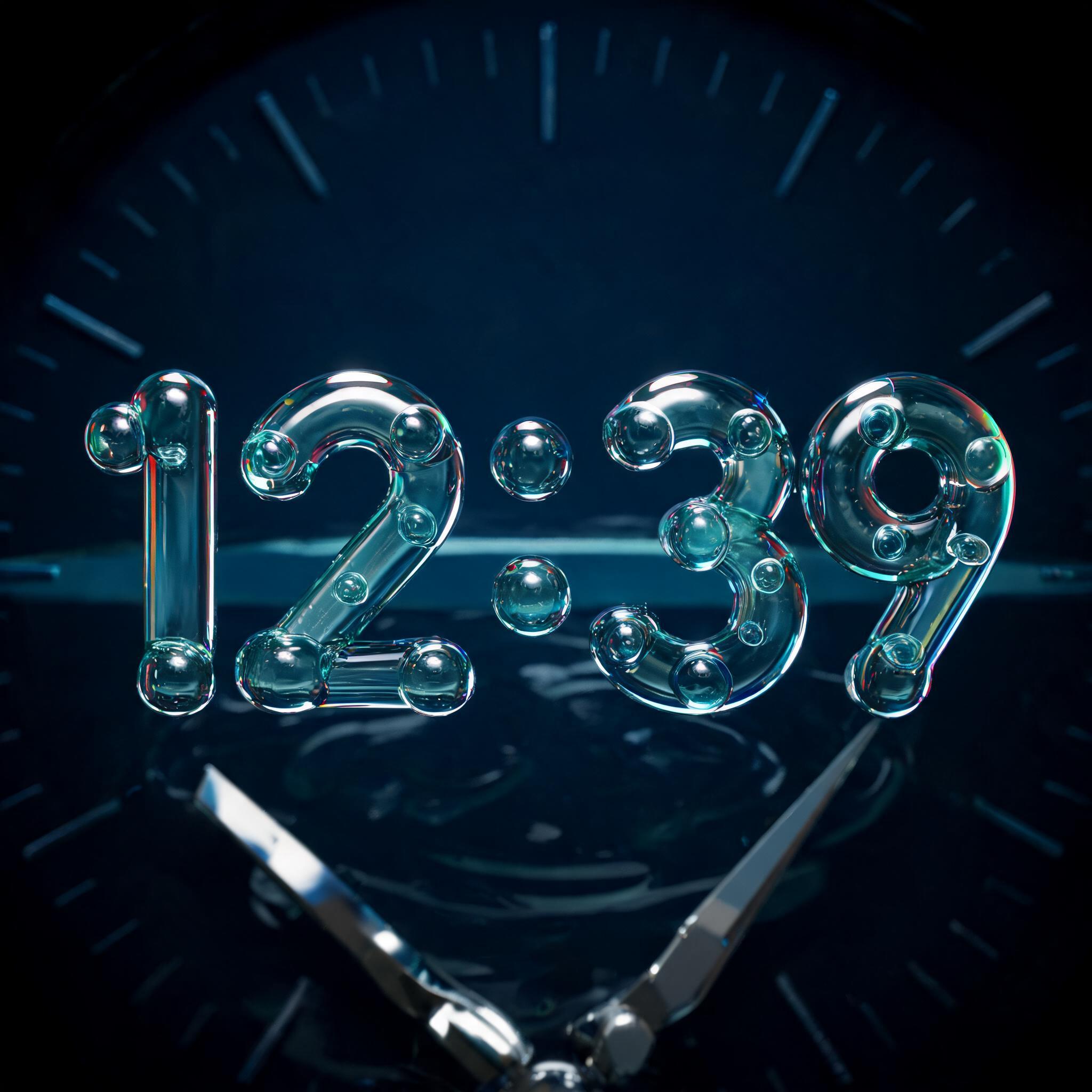 "12:39" —  | AI Text Effect Generator