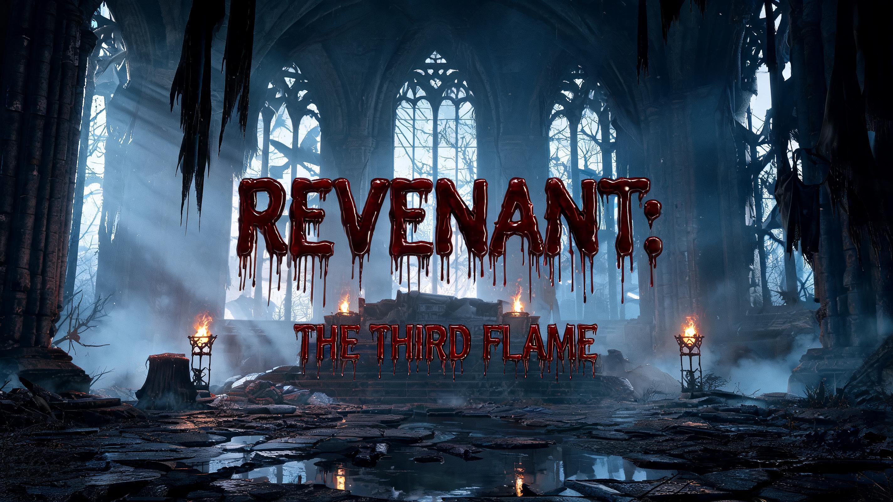 "REVENANT: THE THIRD FLAME" —  | AI Text Effect Generator