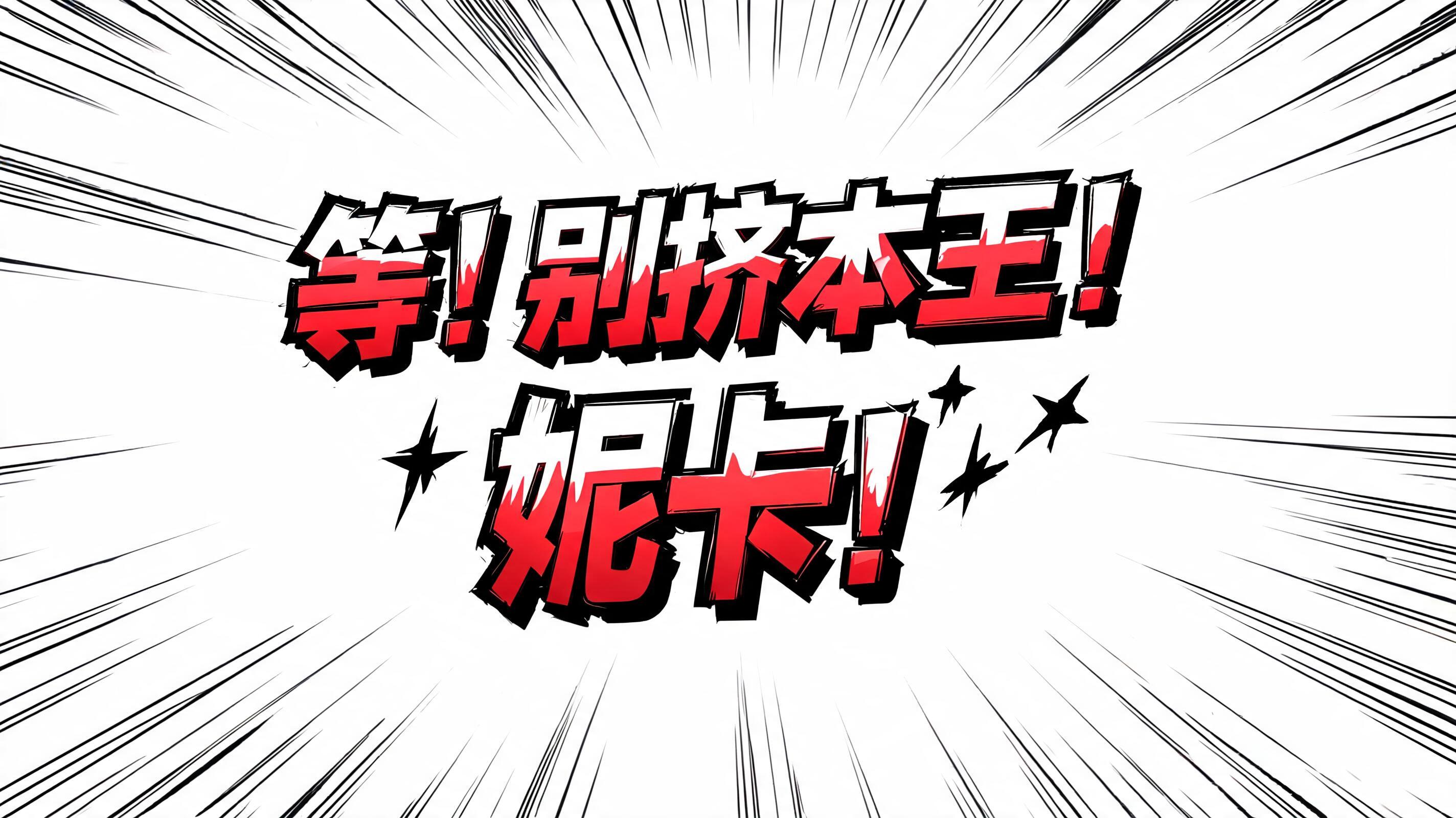 "等！别挤本王！妮卡！" — Anime | AI Text Effect Generator