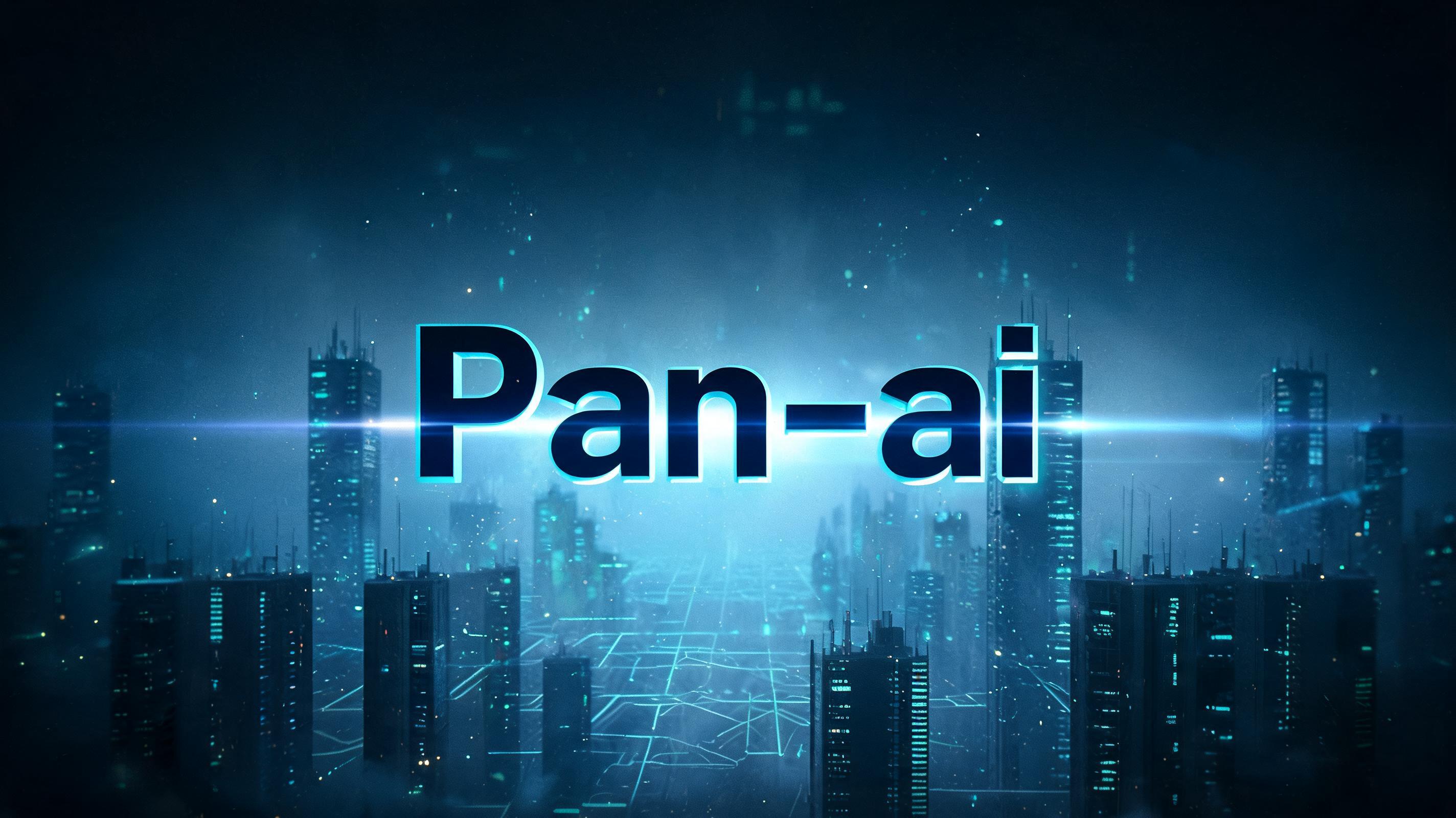 "Pan-ai" — Cinematic | AI Text Effect Generator