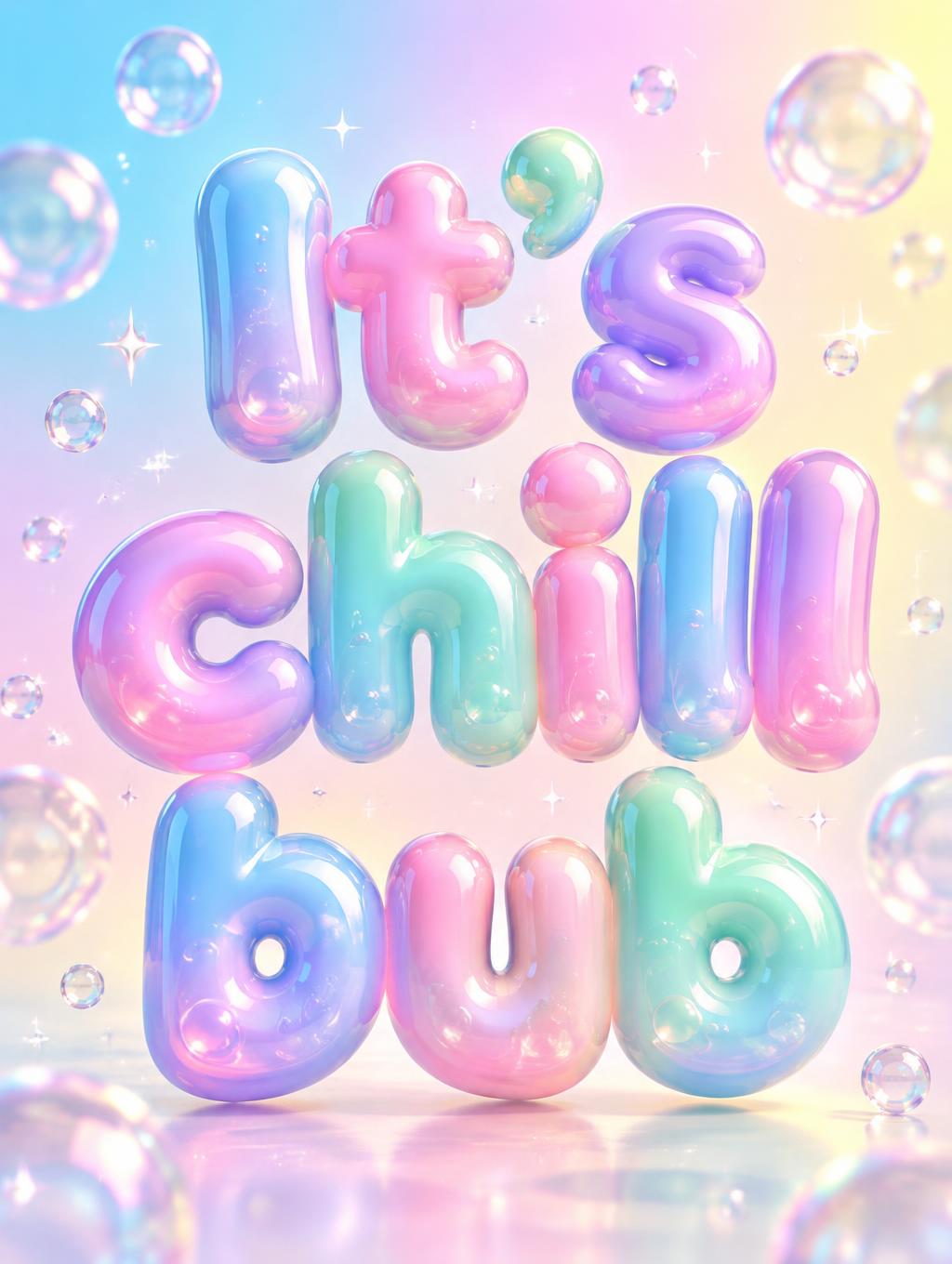 It’s chill bub