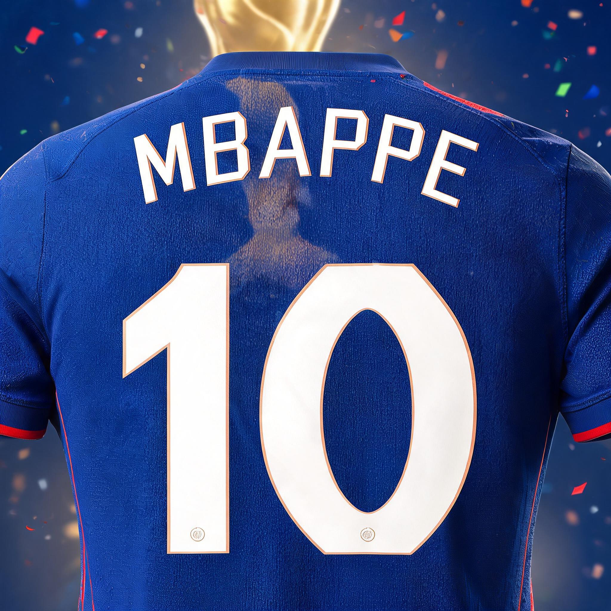 "MBAPPE
10" — Sports Football | AI Text Effect Generator