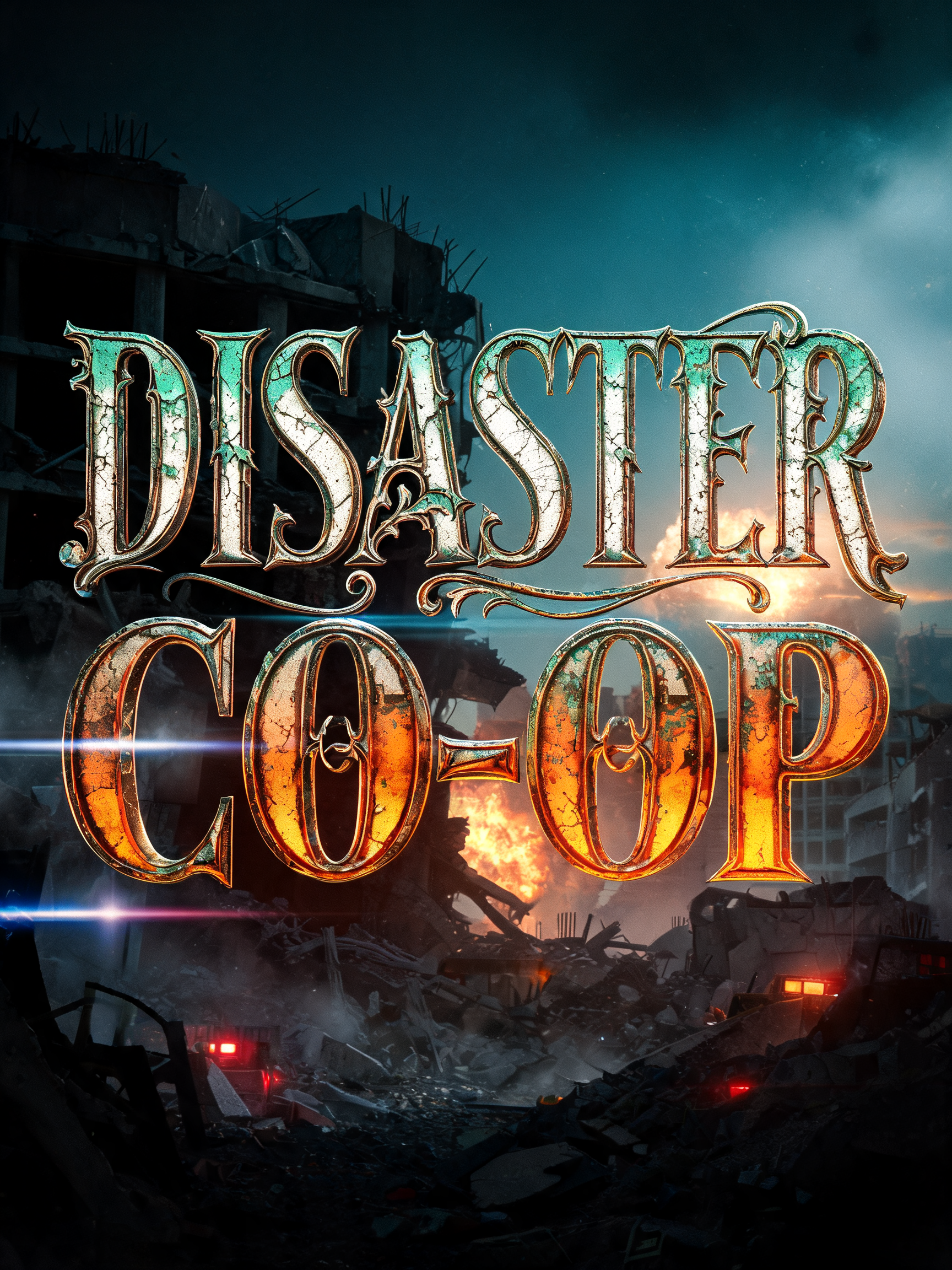 "Disaster Co-Op" — Cinematic | AI Text Effect Generator