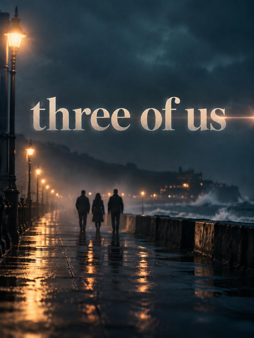 "three of us" — Cinematic Netflix | AI Text Effect Generator