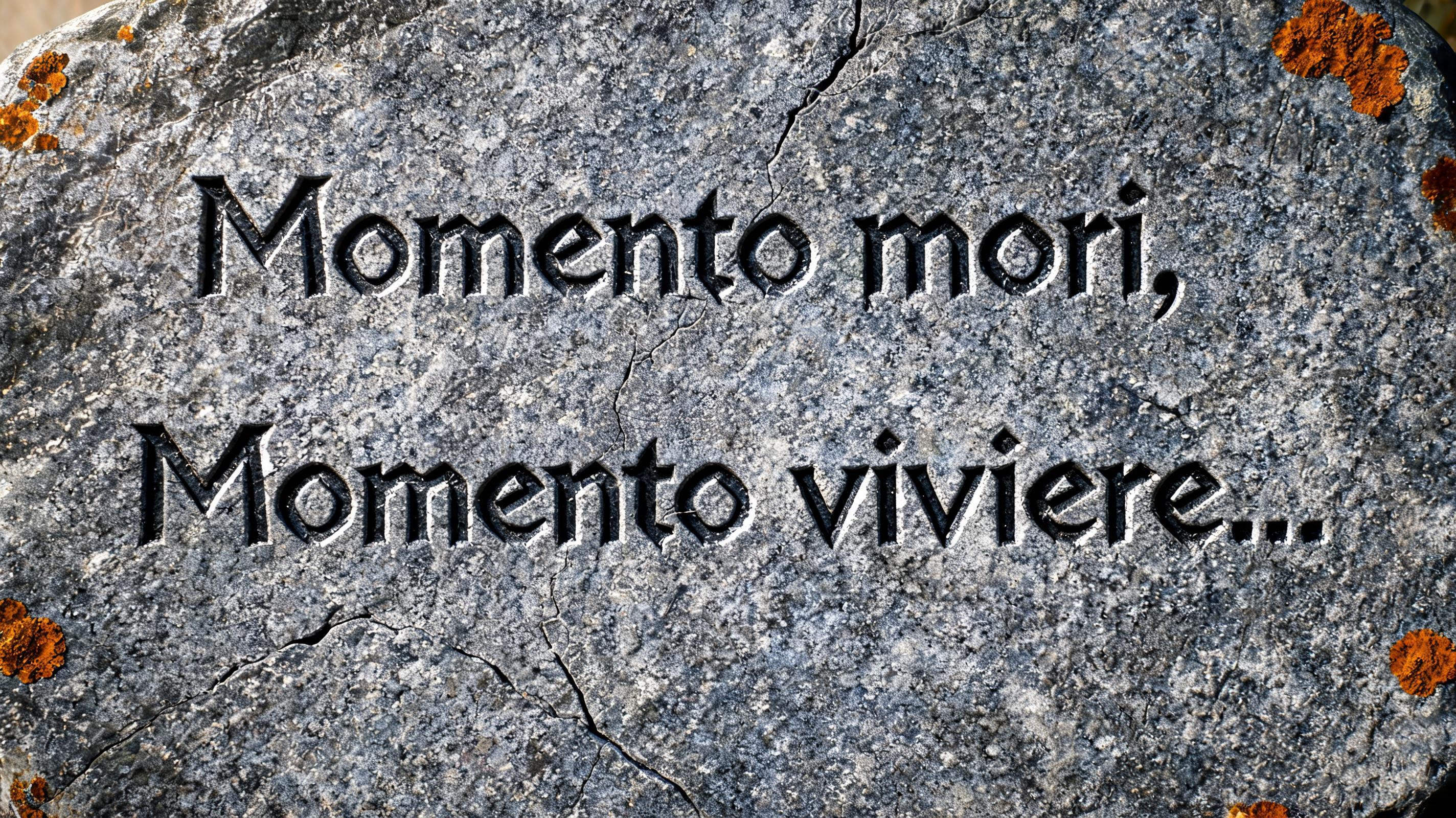 "Momento mori, Momento viviere..." — Viking | AI Text Effect Generator
