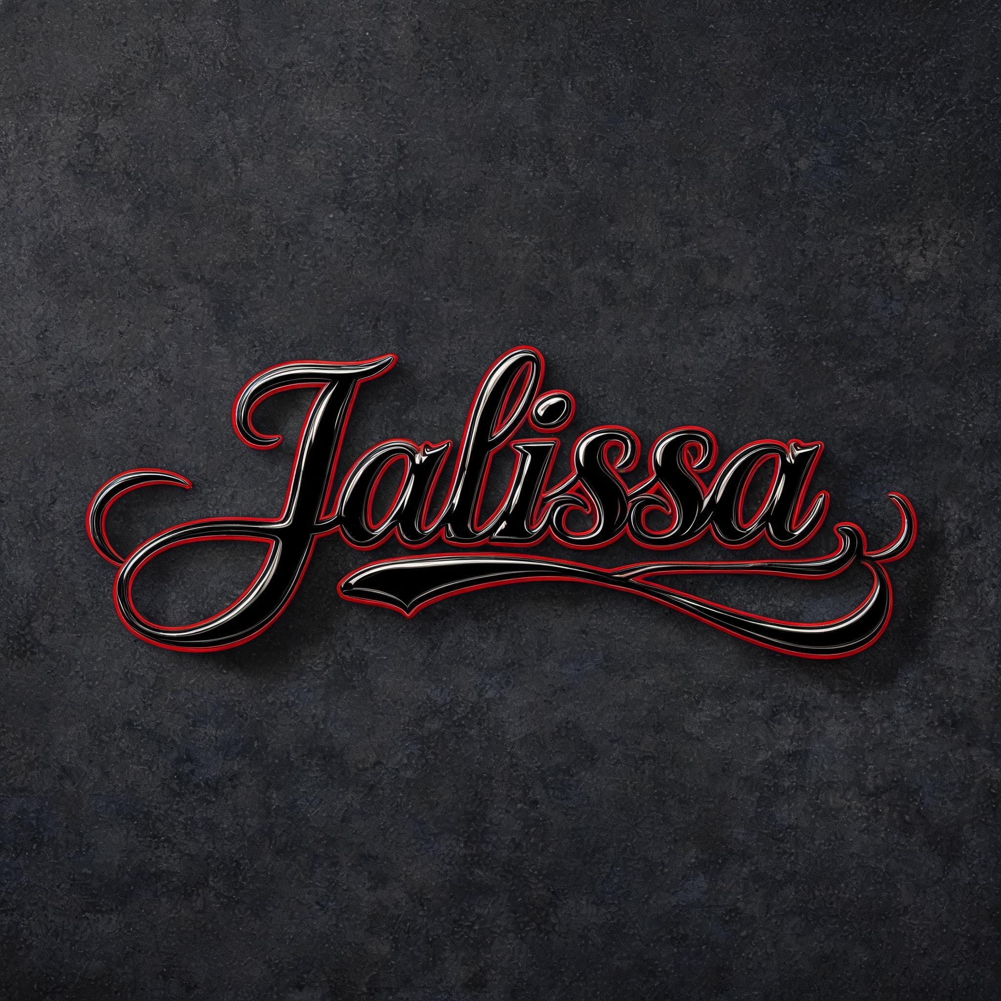 "Jalissa" — Chicano | AI Text Effect Generator