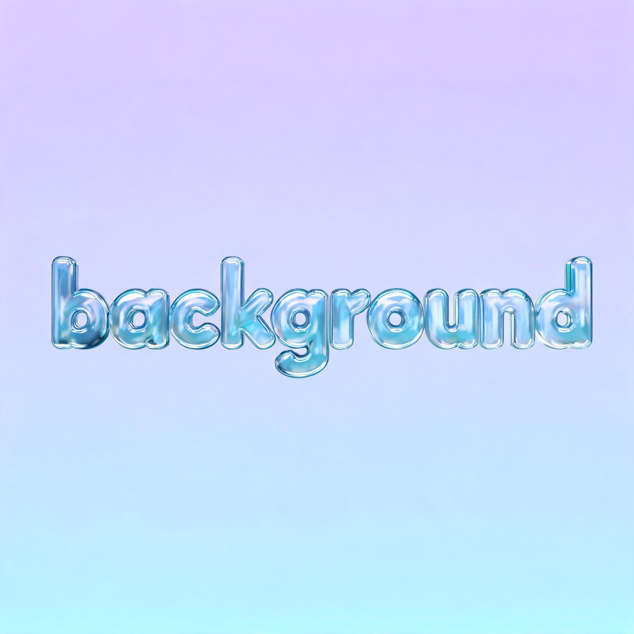 "background" — Glass Liquid | AI Text Effect Generator