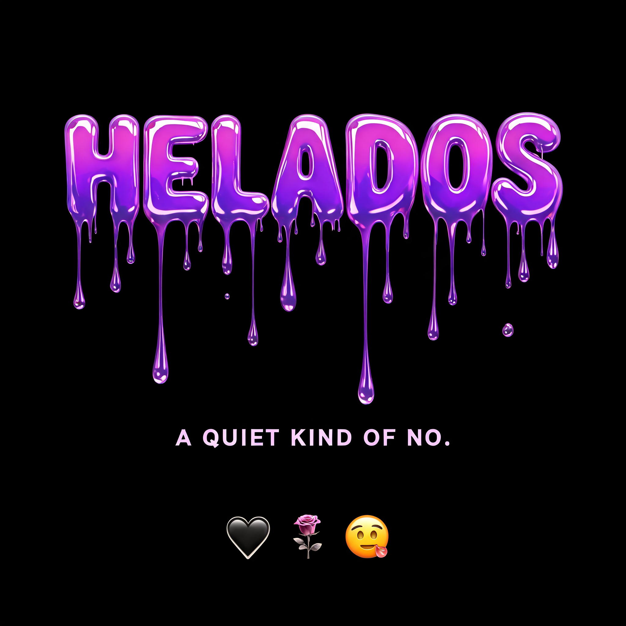 "HELADOS" — Drip Font | AI Text Effect Generator