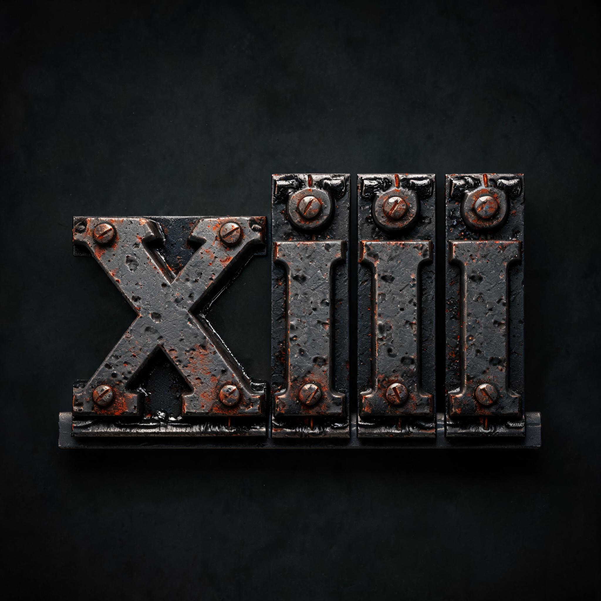 "xiii" —  | AI Text Effect Generator