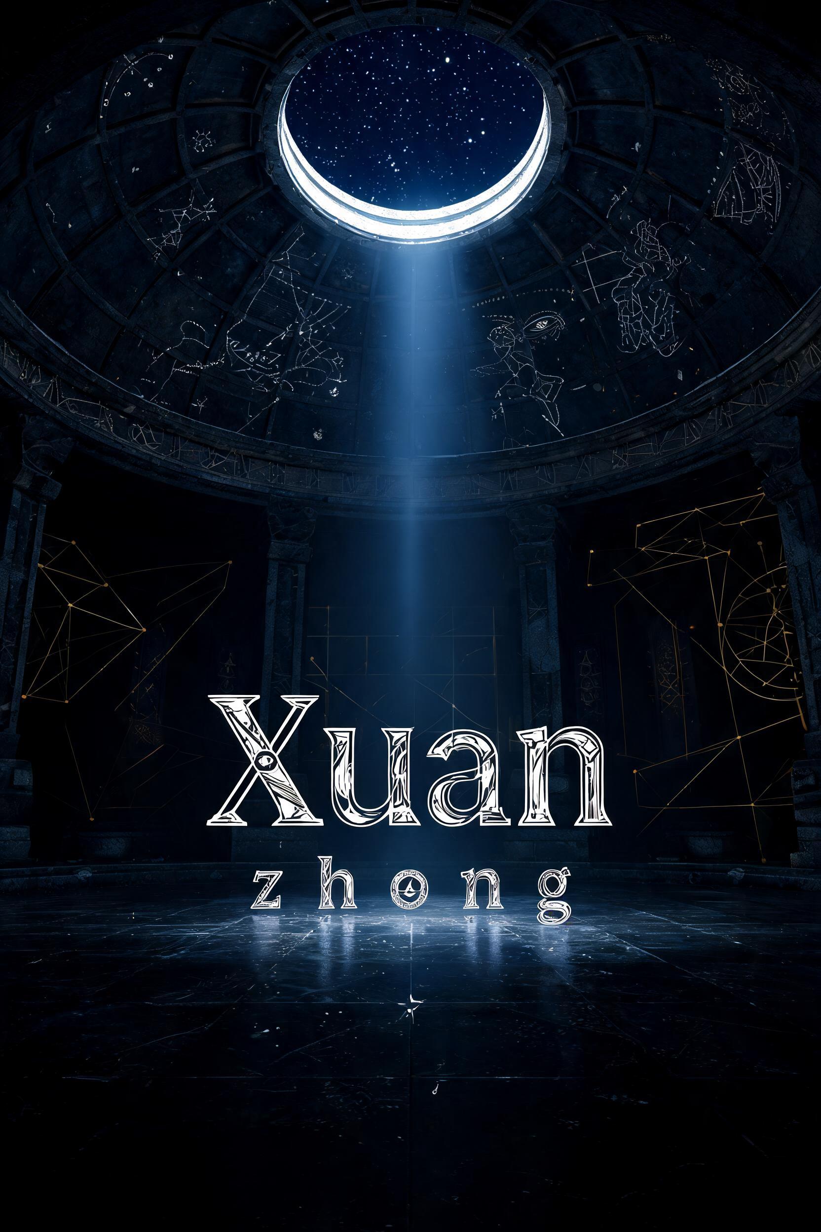 "Xuan zhong" —  | AI Text Effect Generator