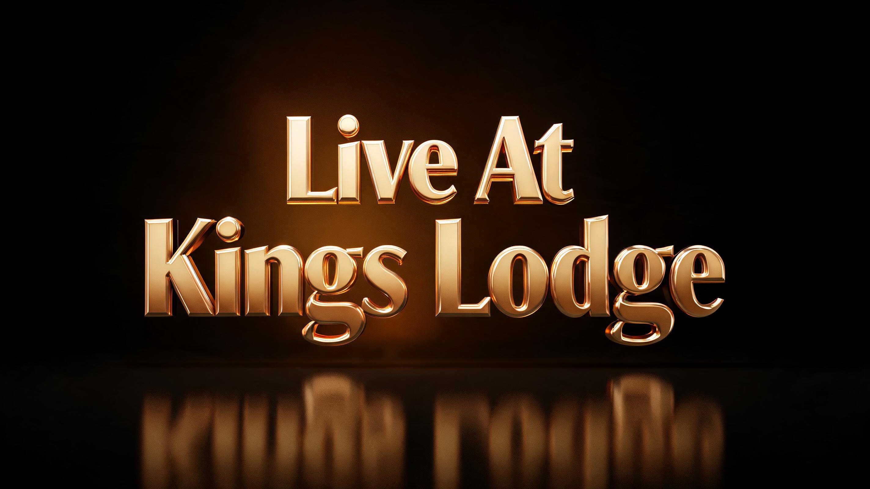 "Live At
Kings Lodge" — 3d Bold Gold | AI Text Effect Generator