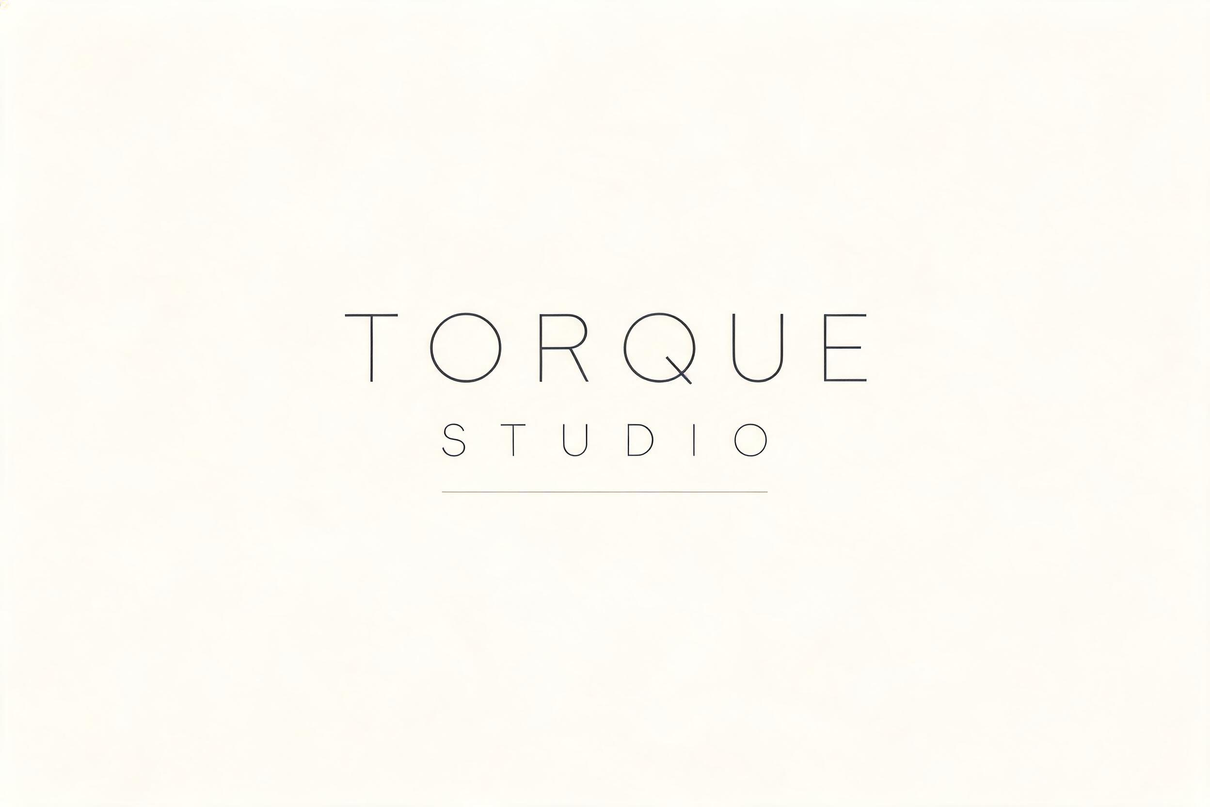 "Torque Studio" — Minimal | AI Text Effect Generator