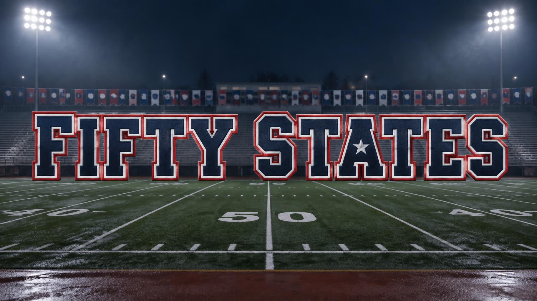 "FIFTY STATES" —  | AI Text Effect Generator