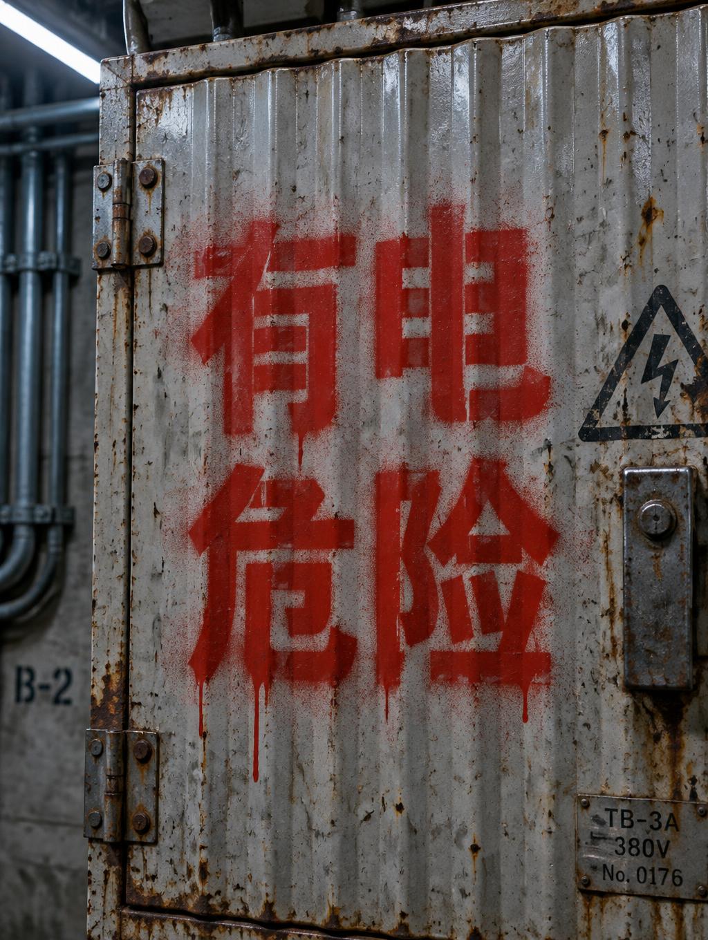 有电
危险