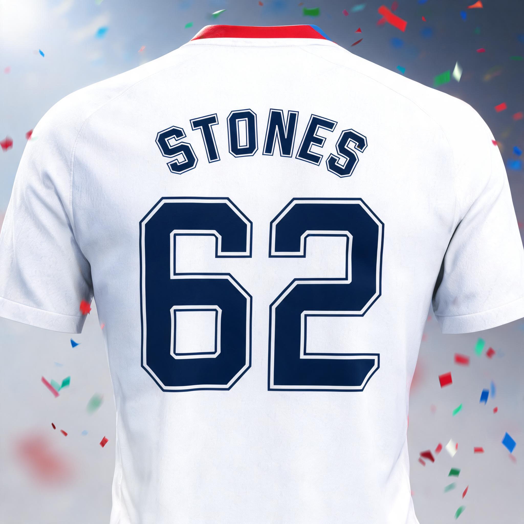 "STONES 62" — Sports Football | AI Text Effect Generator