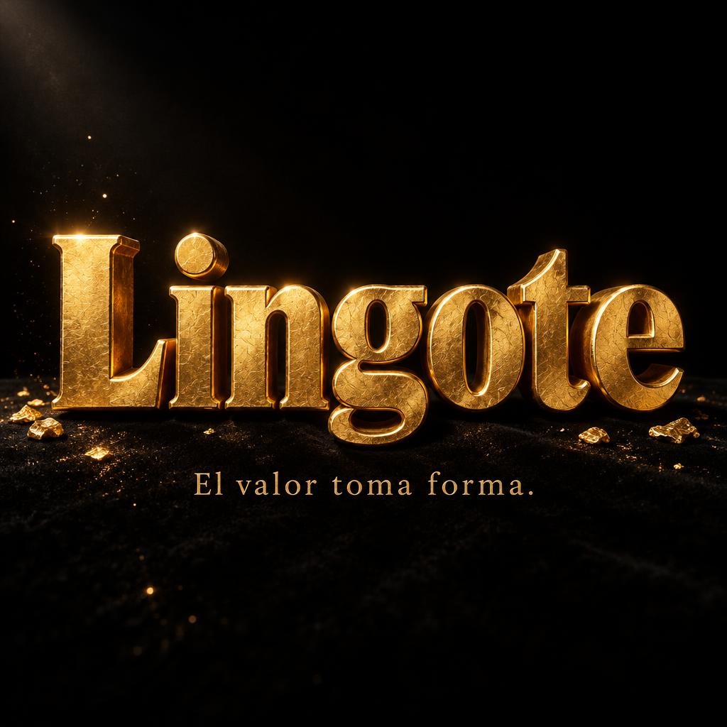 "Lingote
El valor toma forma." — Luxury Gold | AI Text Effect Generator