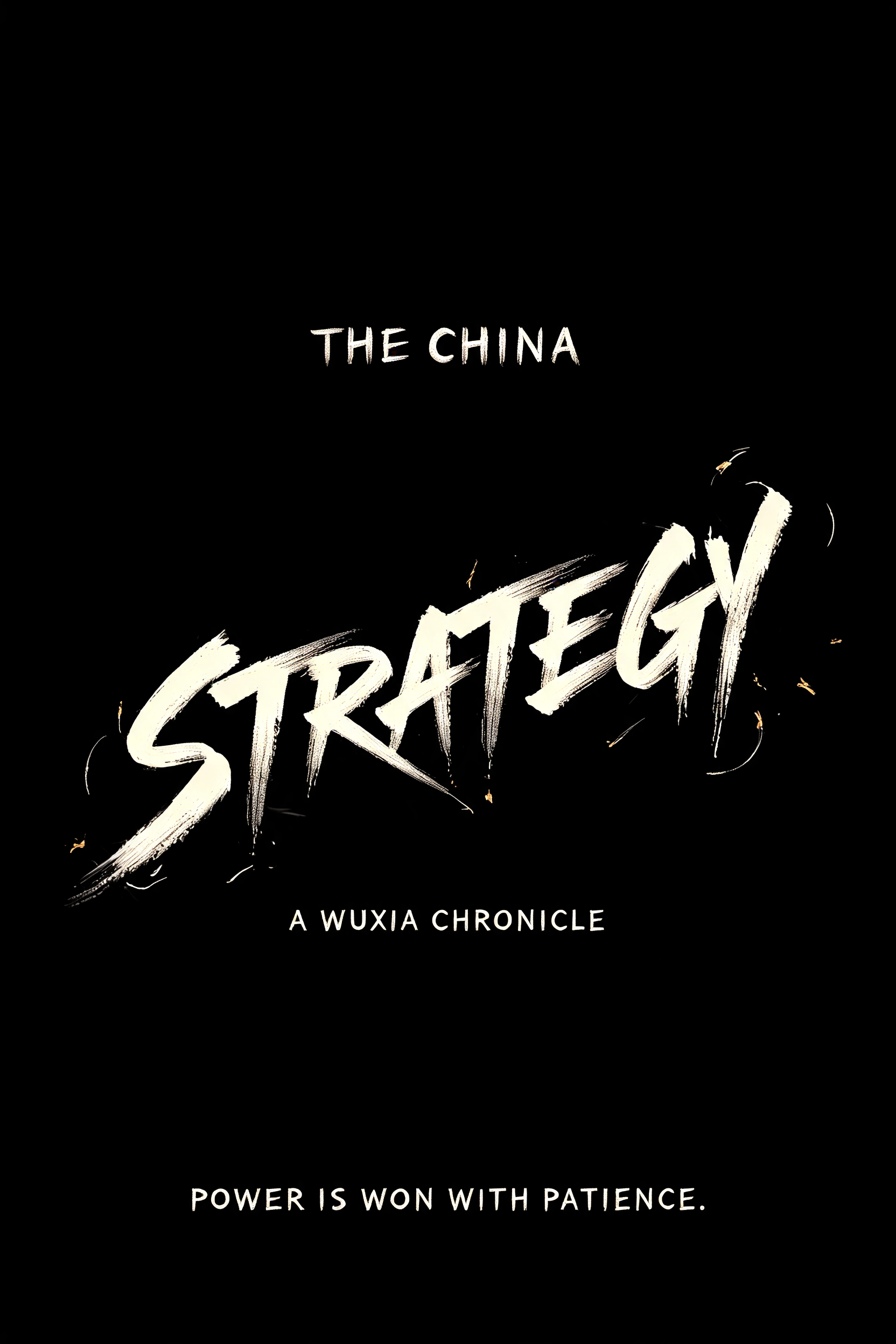 "THE CHINA
STRATEGY
A WUXIA CHRONICLE
POWER IS WON WITH PATIENCE." — Brush Chinese Ink | AI Text Effect Generator