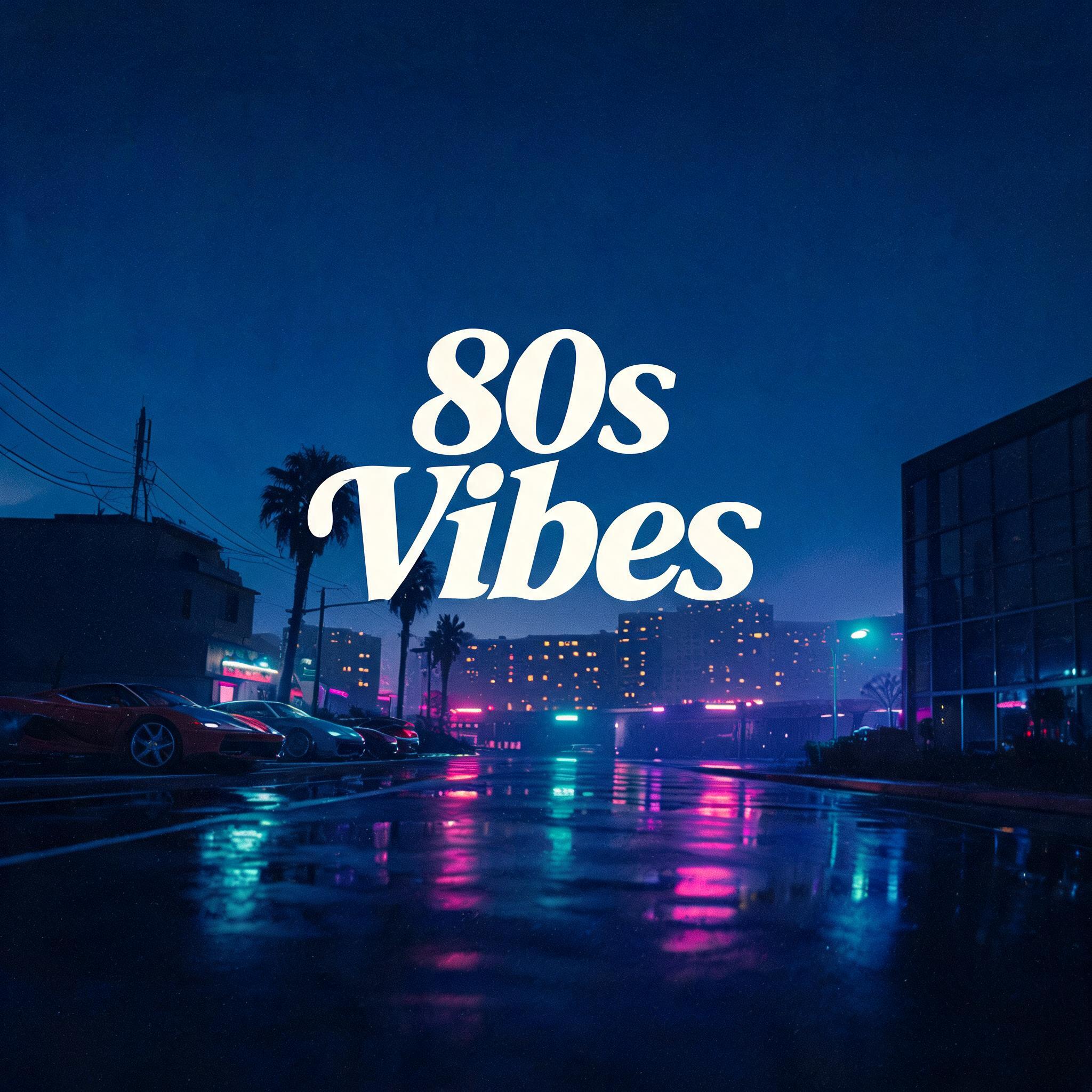 "80s Vibes" —  | AI Text Effect Generator