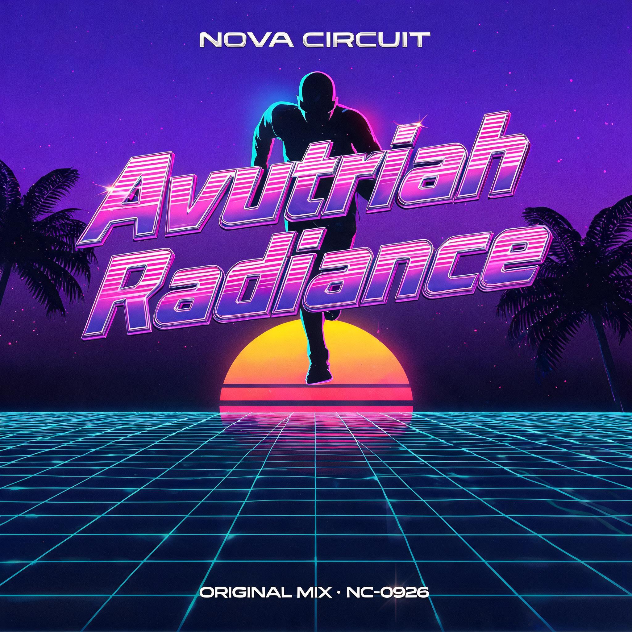 "Avutriah
Radiance
NOVA CIRCUIT
ORIGINAL MIX · NC-0926" — Cyberpunk Synthwave | AI Text Effect Generator